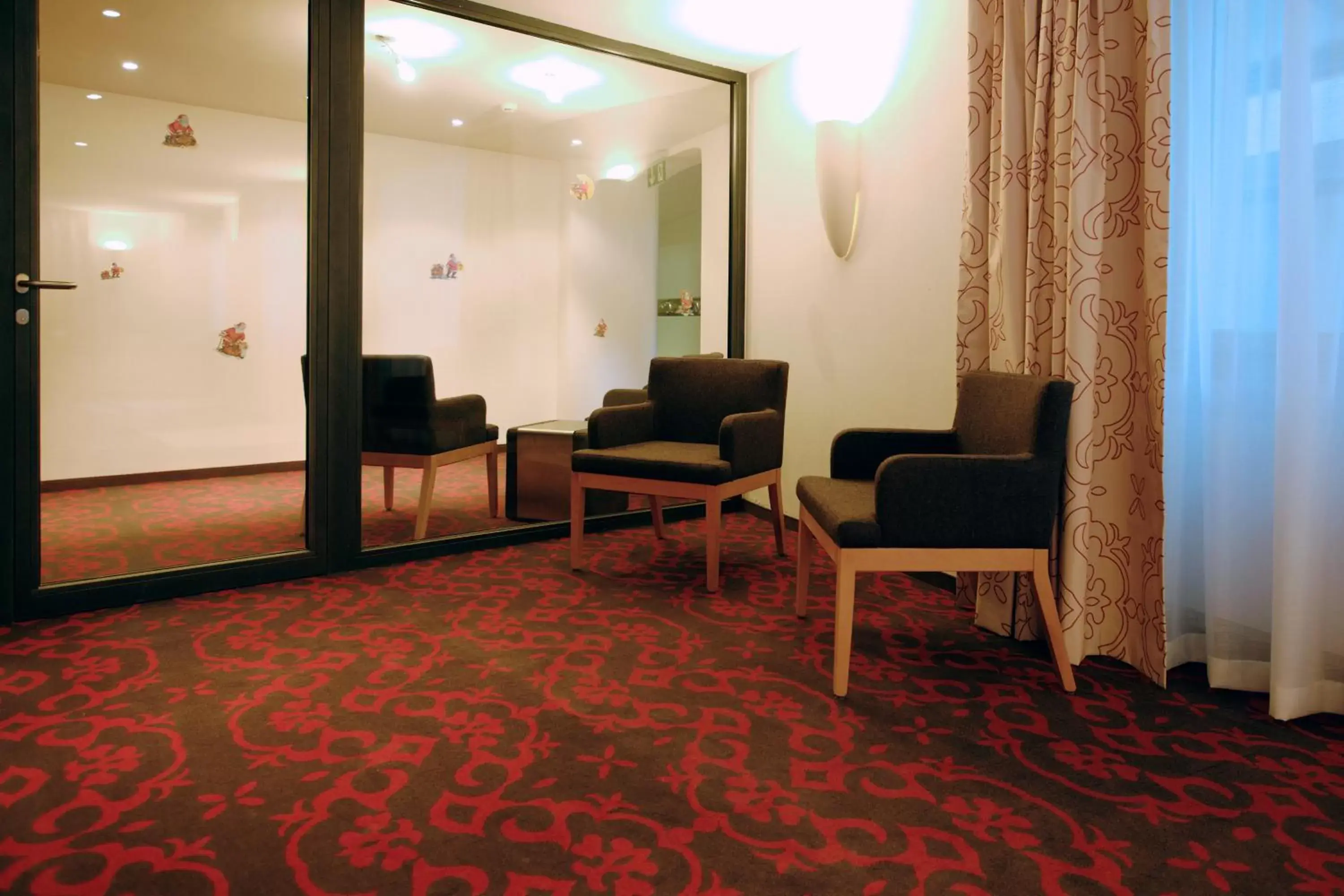 Lobby or reception, Seating Area in Hotel Garni Testa Grigia