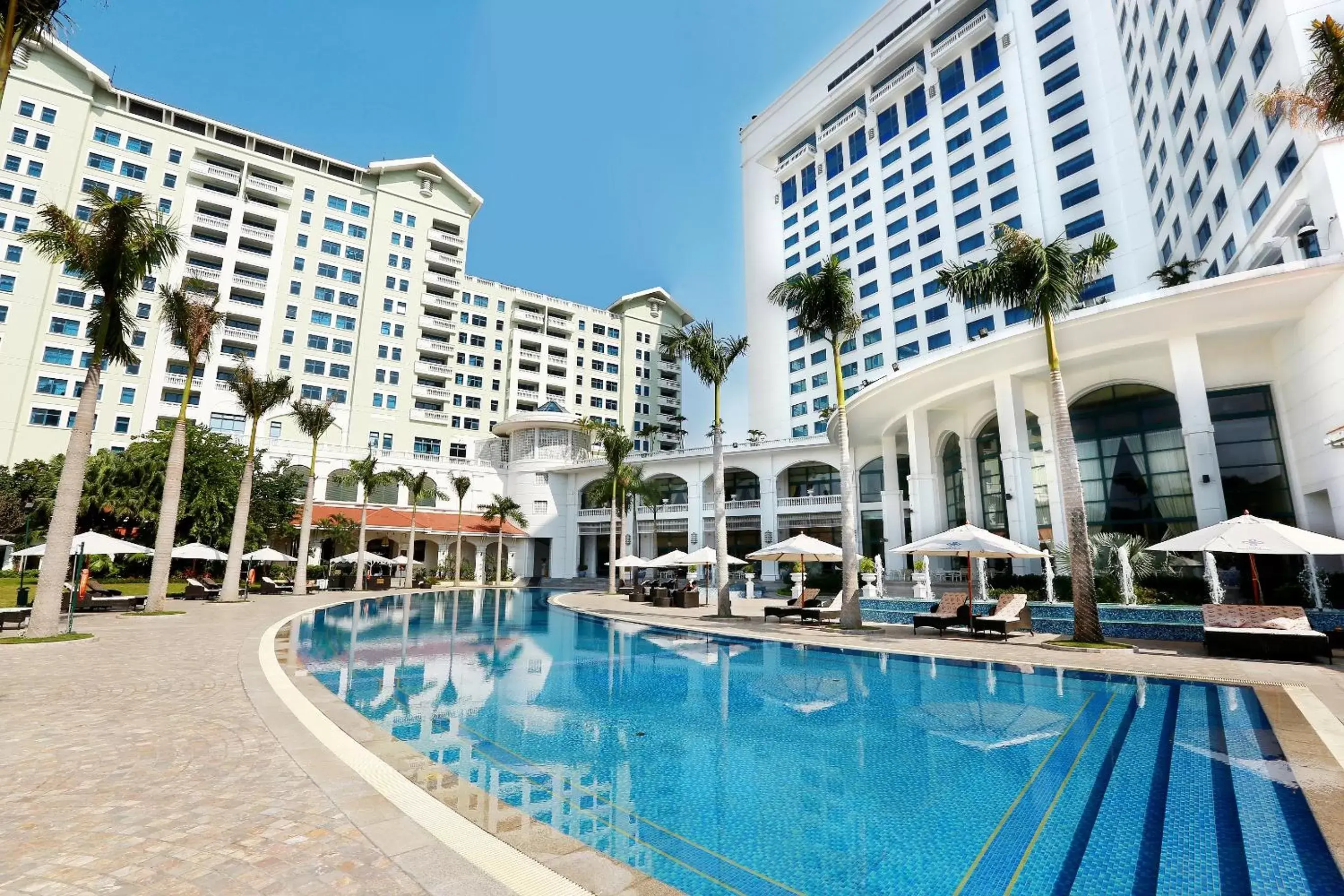 Pool view, Property Building in Hanoi Daewoo Hotel