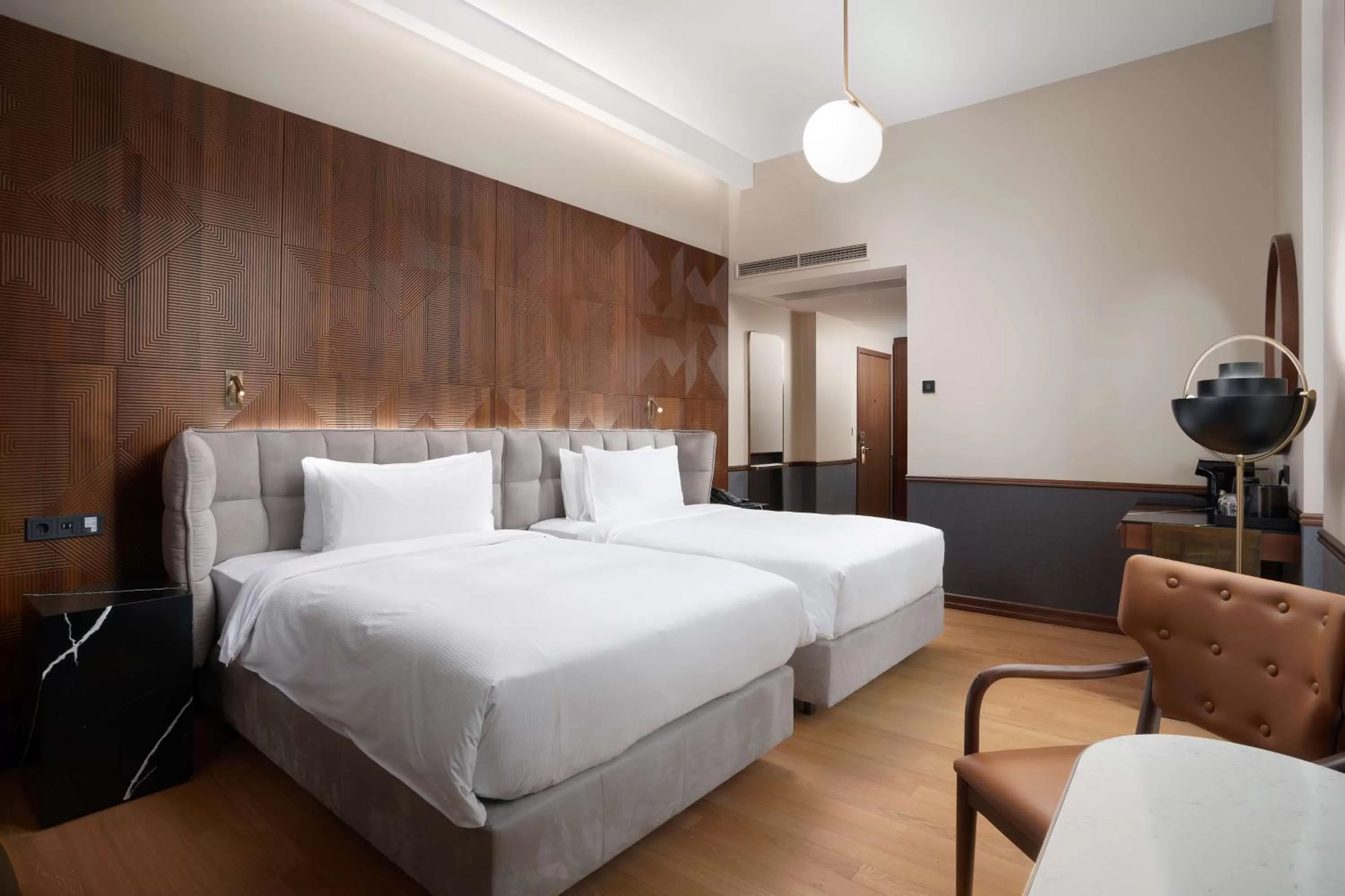 Bedroom, Bed in Iceland Parliament Hotel, Curio Collection By Hilton