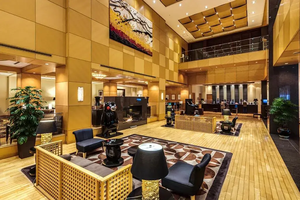 Lobby or reception in Hotel Nikko Kumamoto