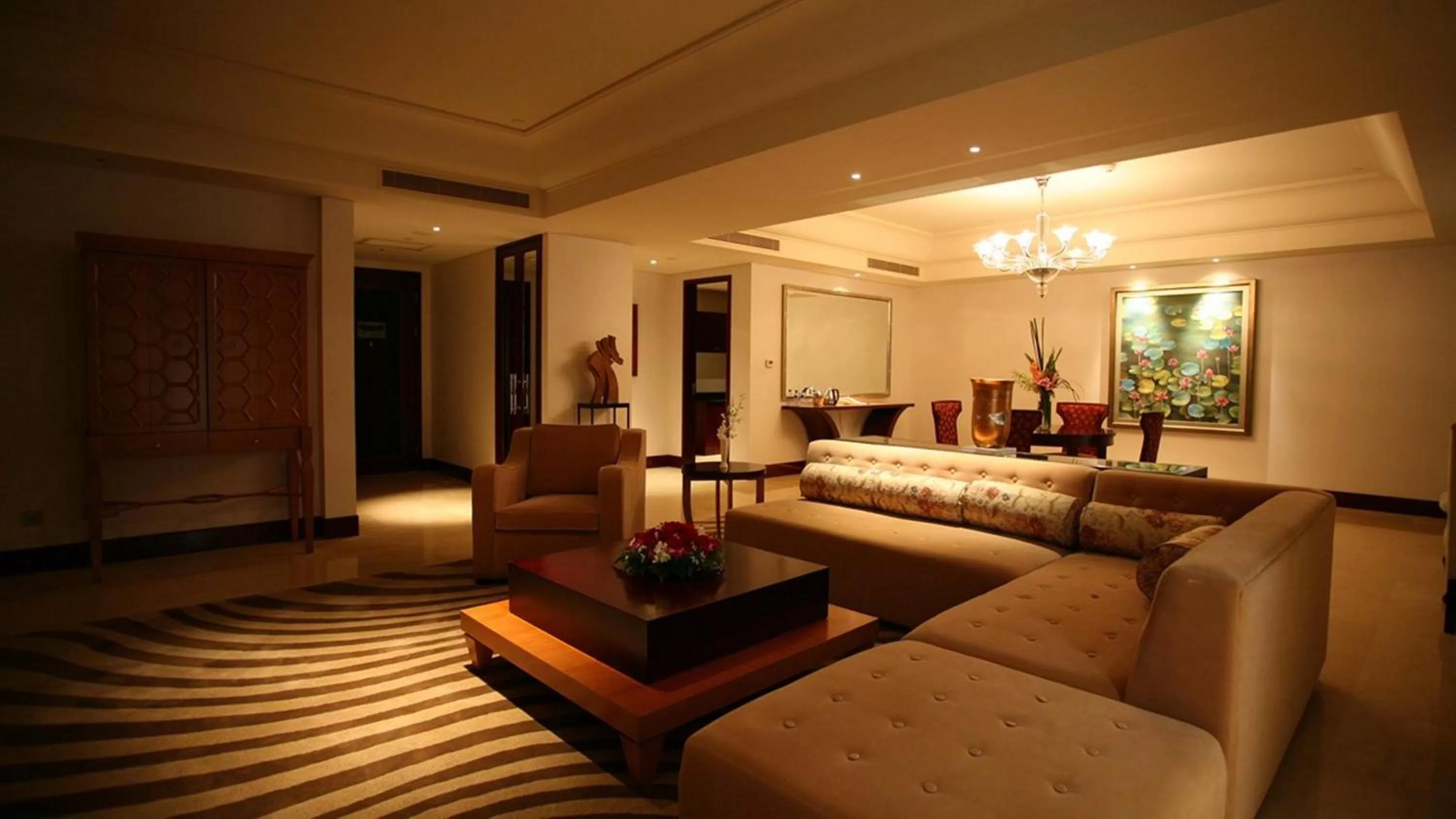 Living room in Kempinski Hotel Suzhou