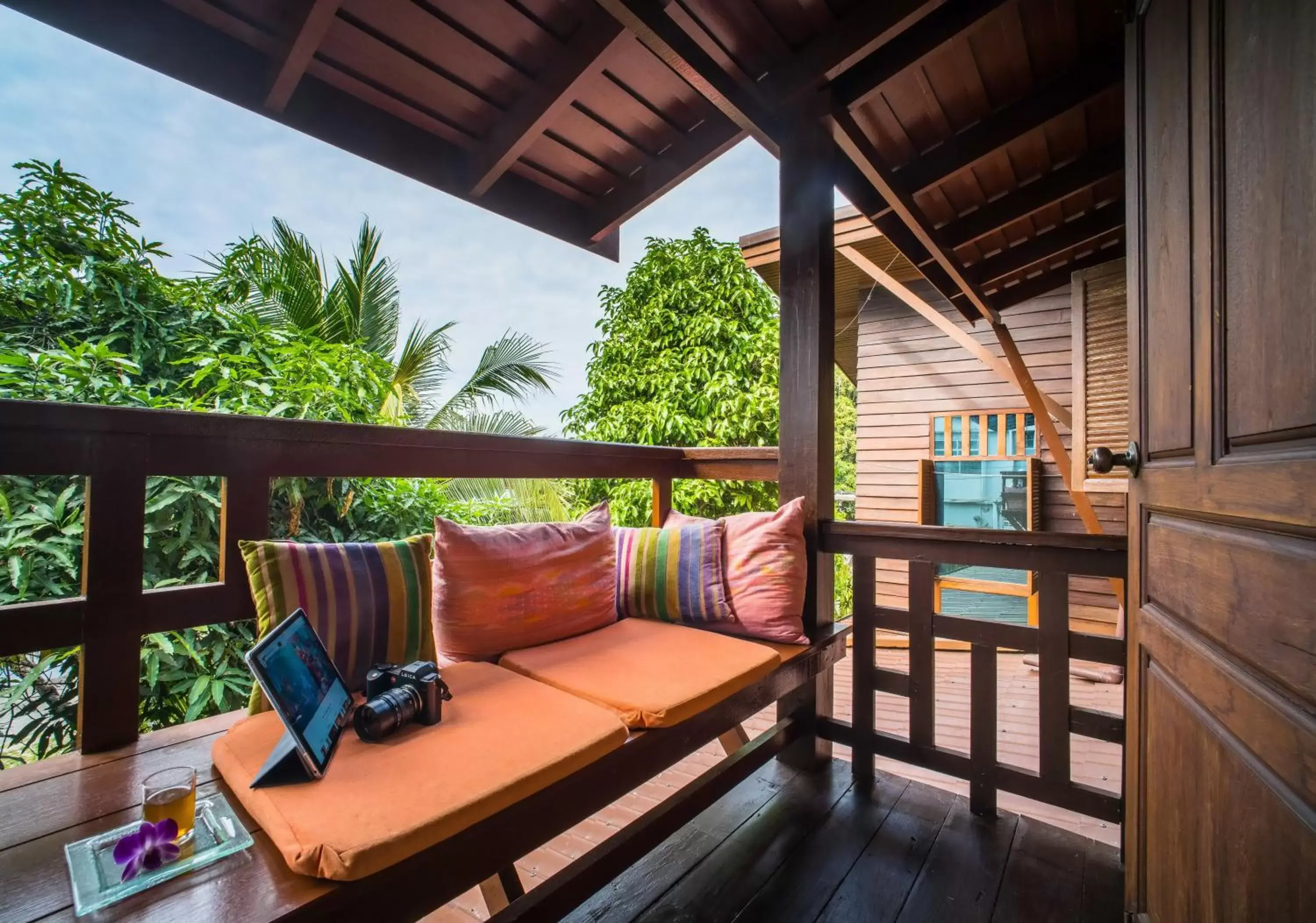 Balcony/Terrace in Pukha Nanfa Hotel