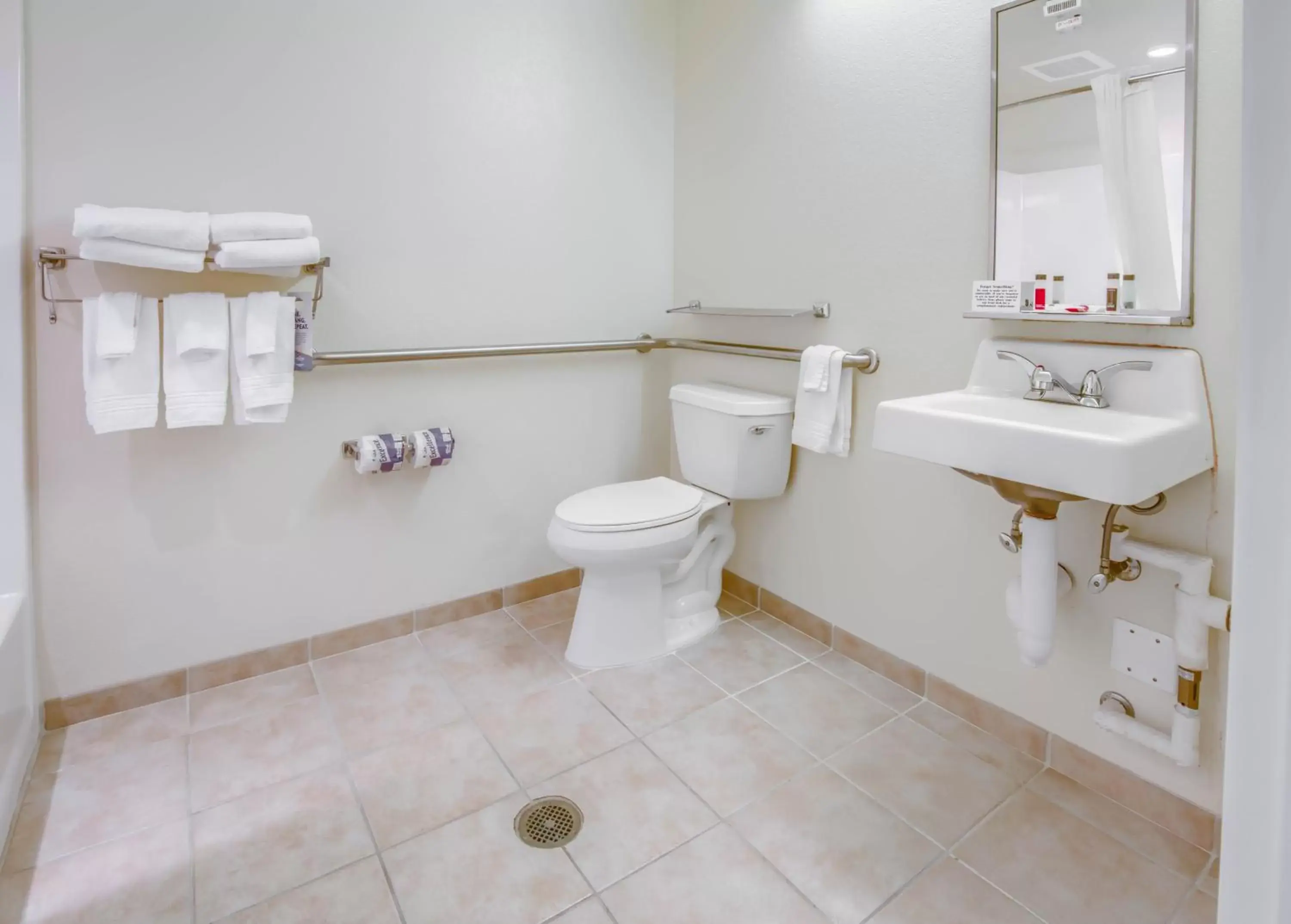 Bathroom in Microtel Inn & Suites by Wyndham Gulf Shores