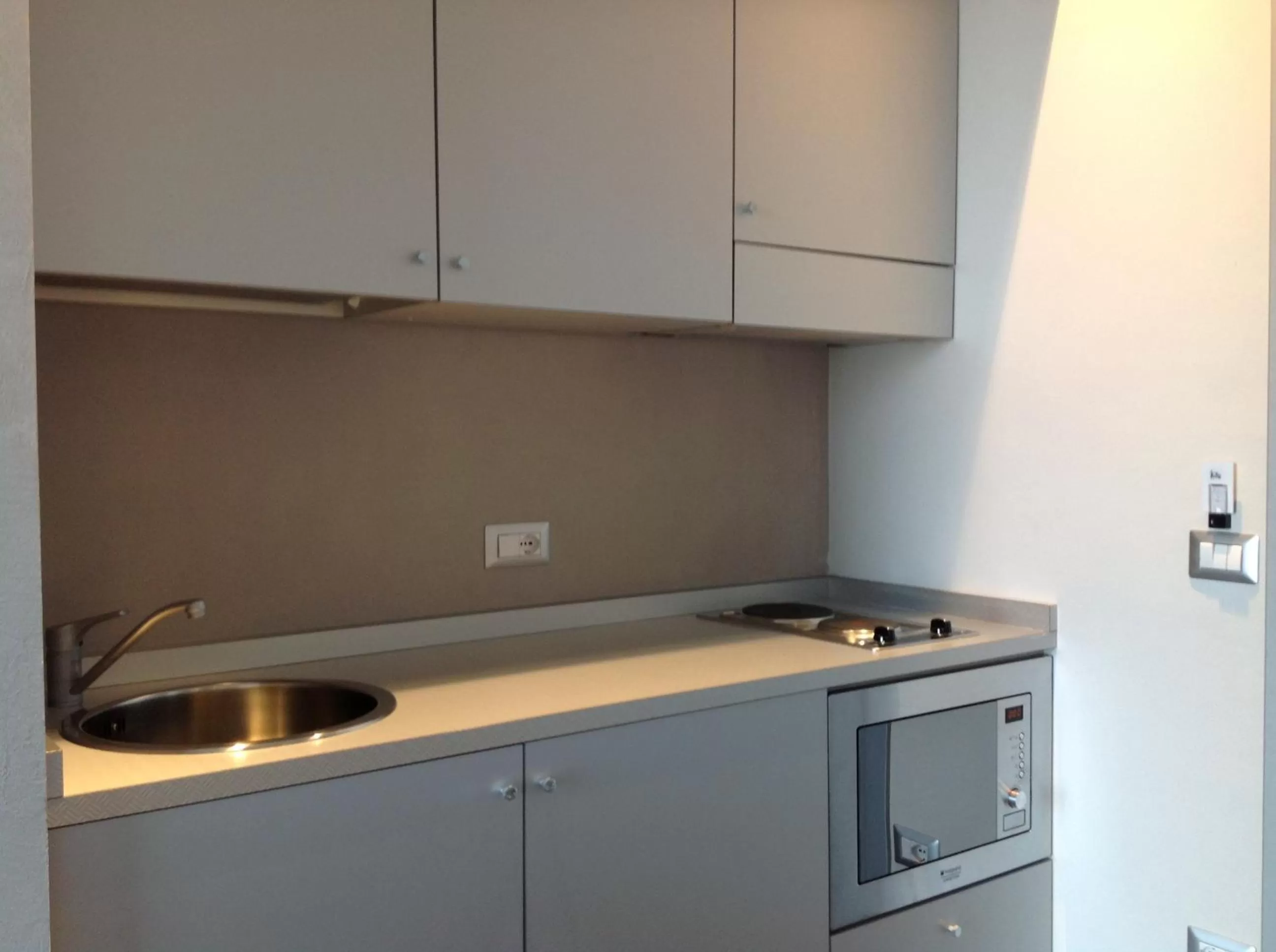 Kitchen or kitchenette in Bell Suite Hotel