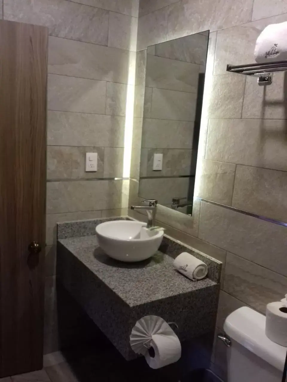 Bathroom in Hotel Hidalgo