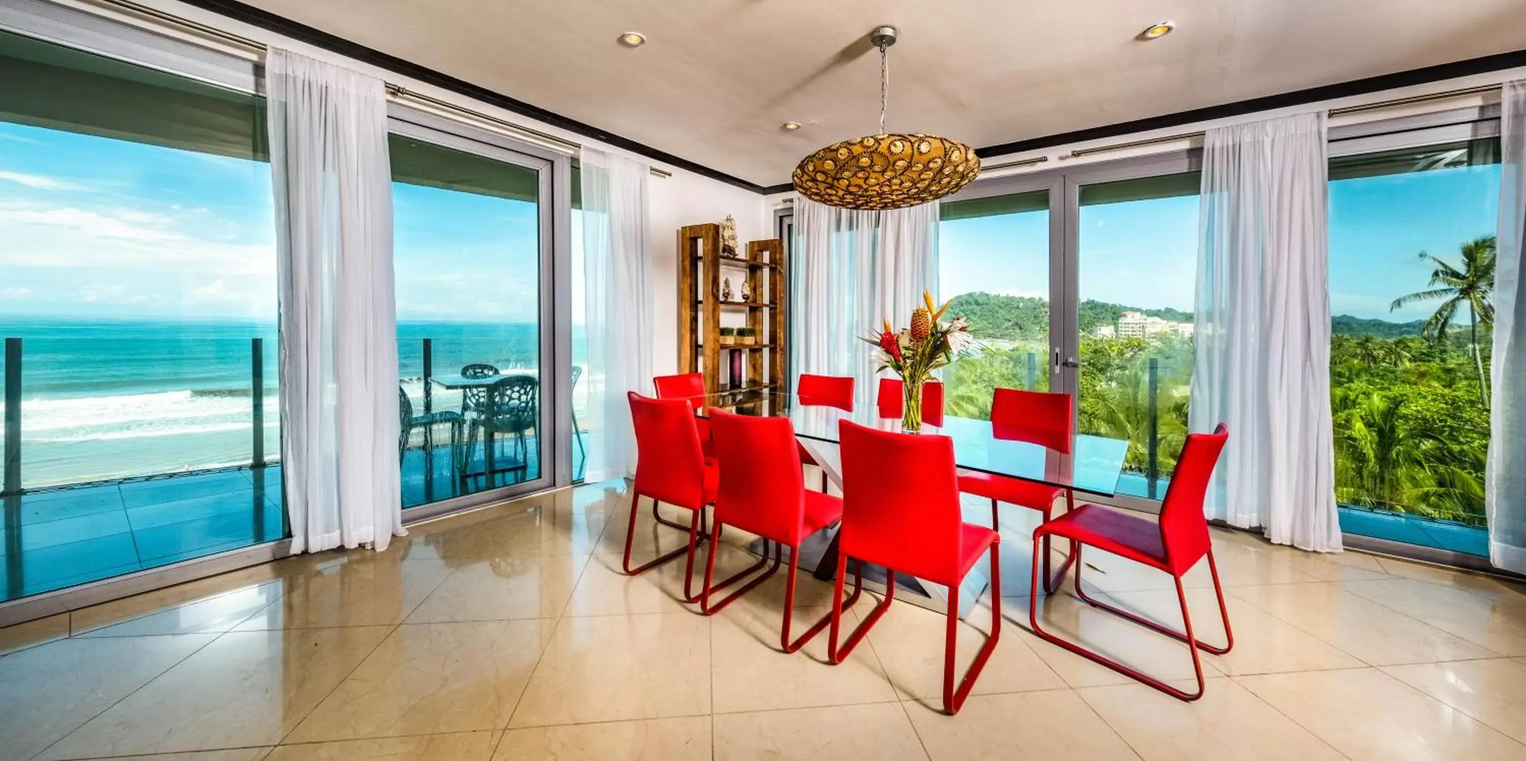 Dining Area in Best in Jaco Condos at Diamante del Sol