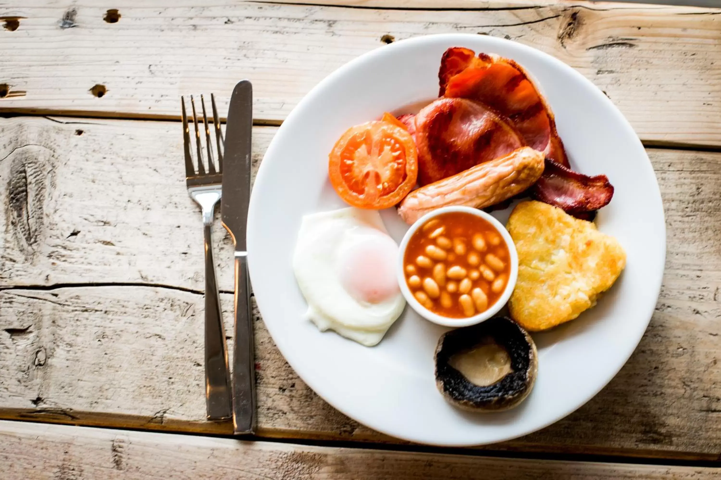 English/Irish breakfast in Pentire Hotel