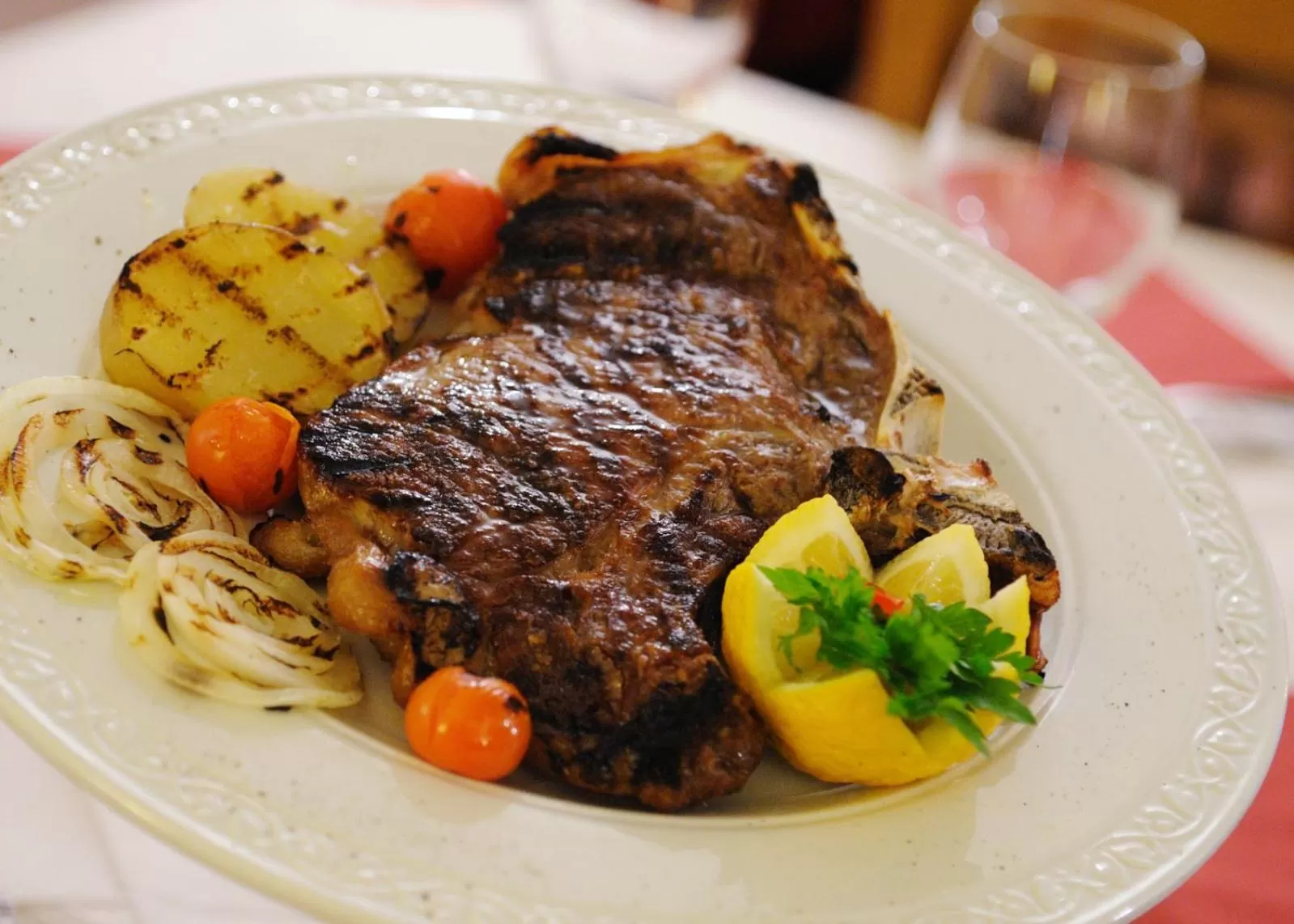 Food close-up in Hotel Tre Castelli