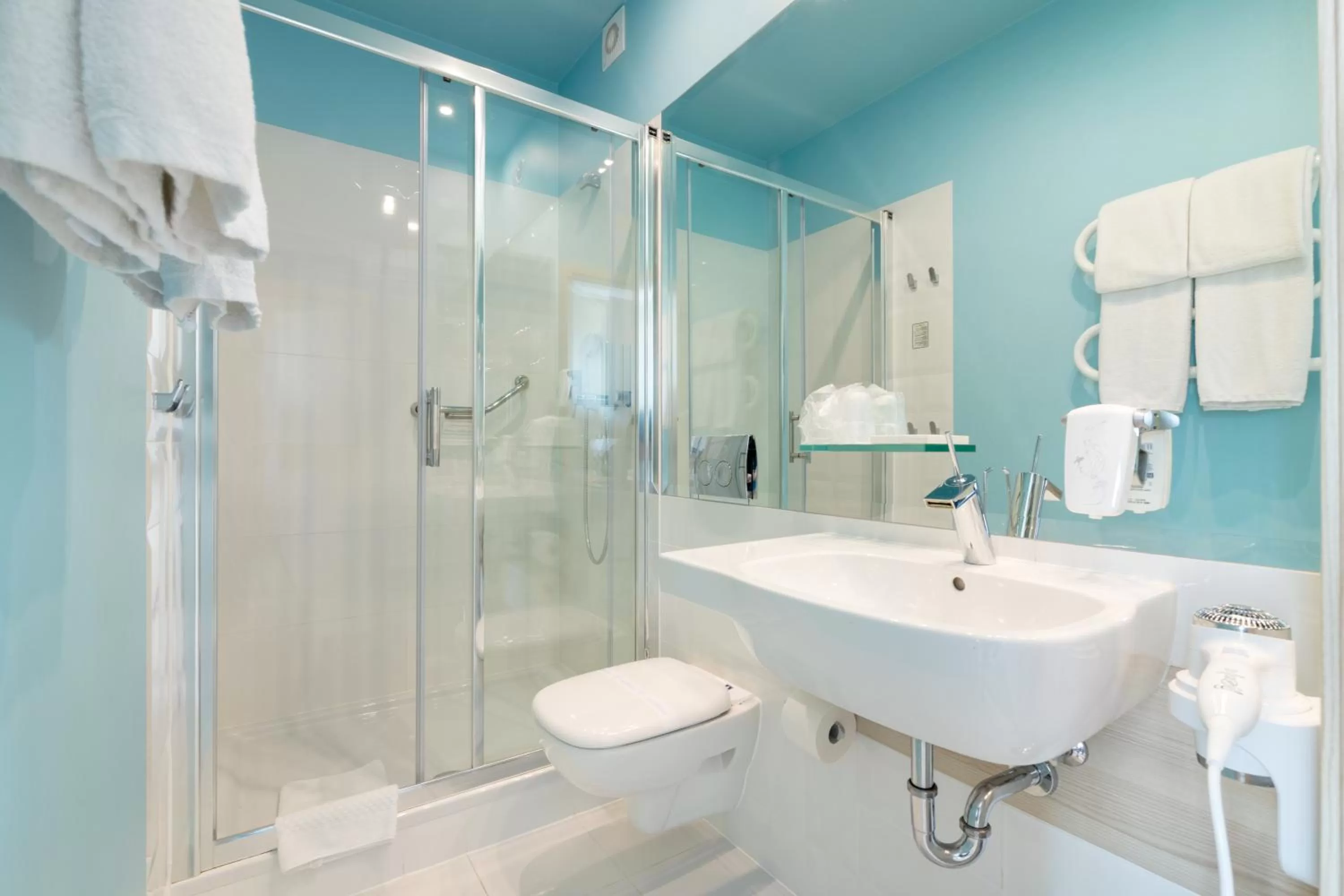 Shower in Hotel Cristal Białystok