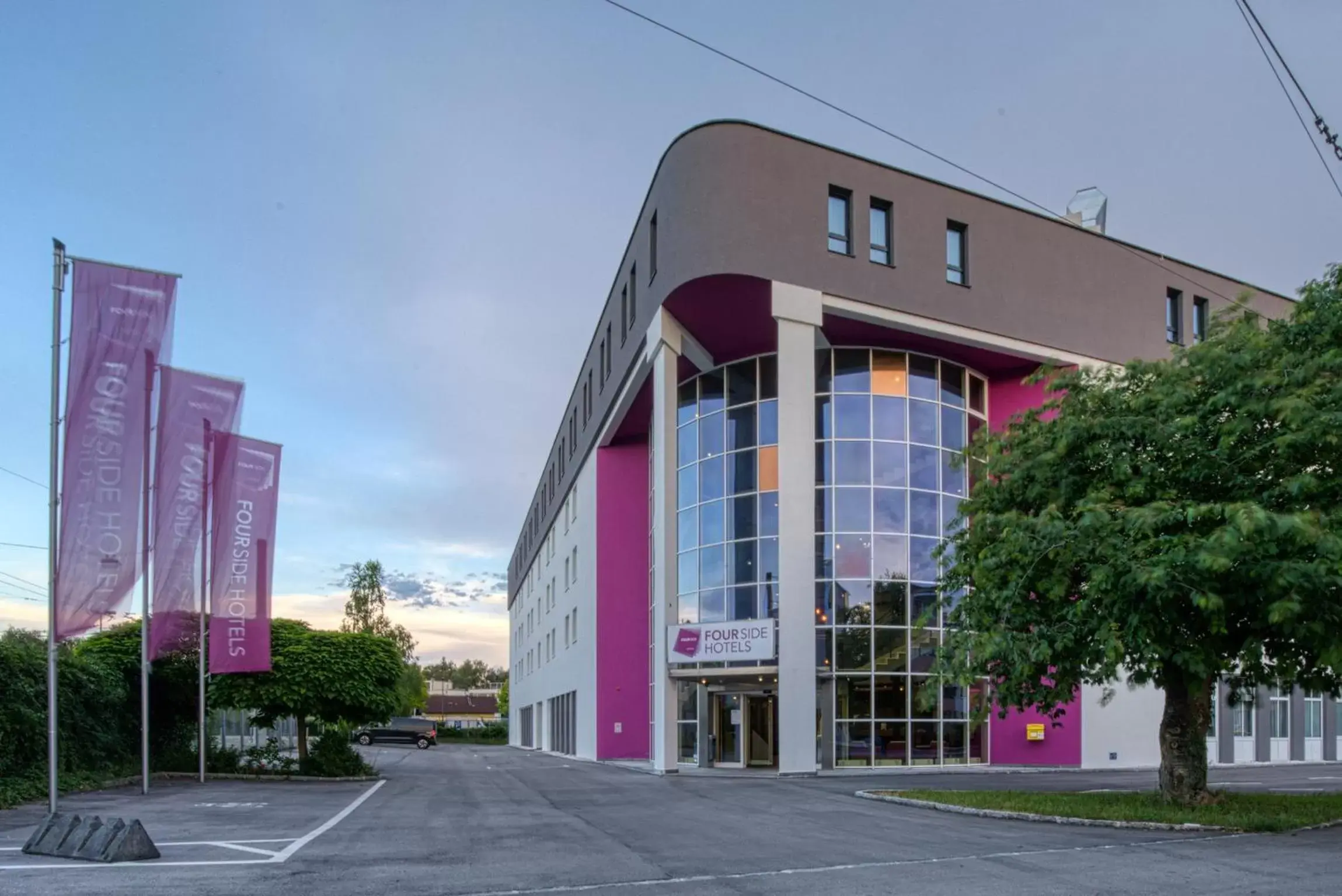 Property Building in FourSide Hotel Salzburg