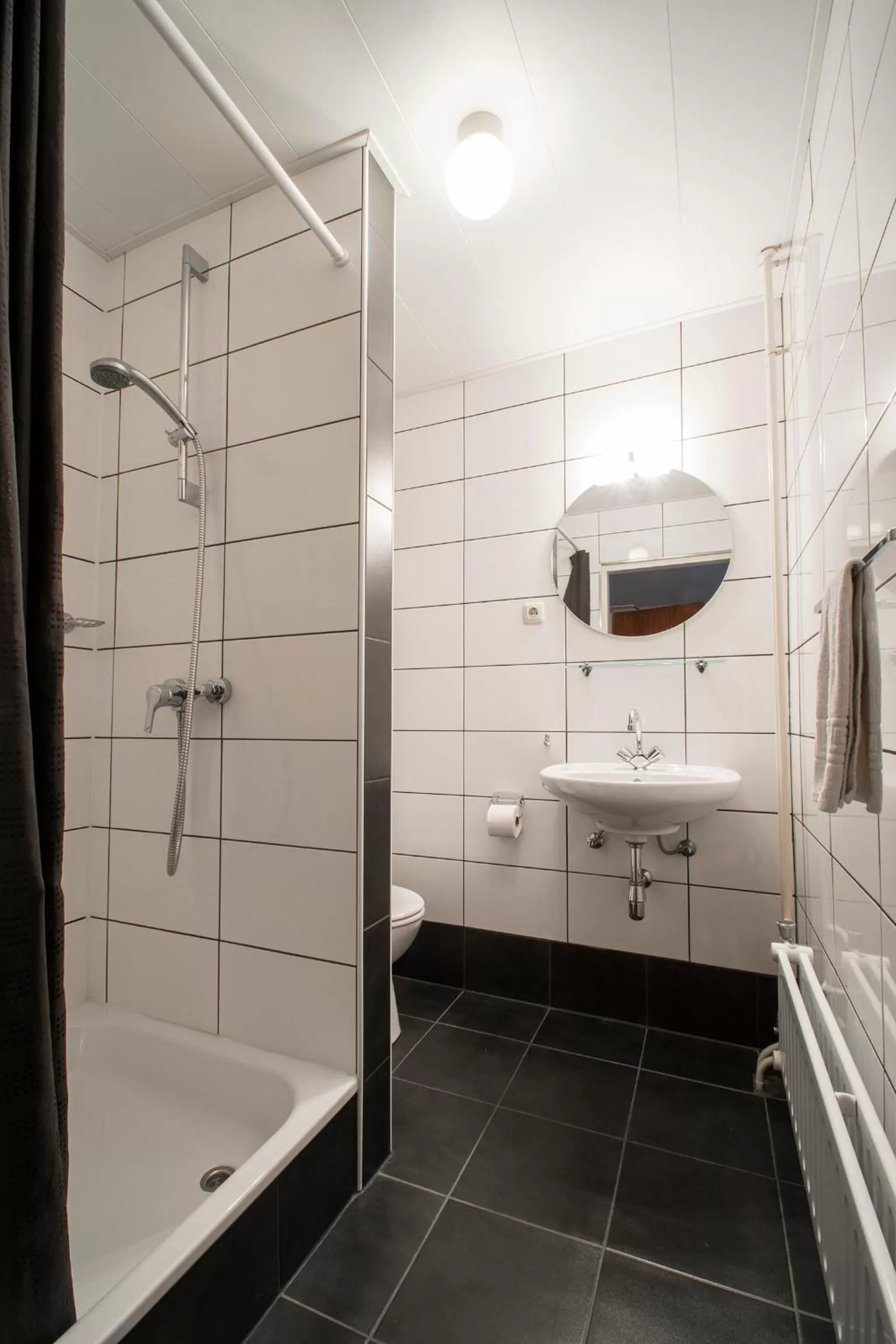 Shower in Hotel en Grand Café De Pauw
