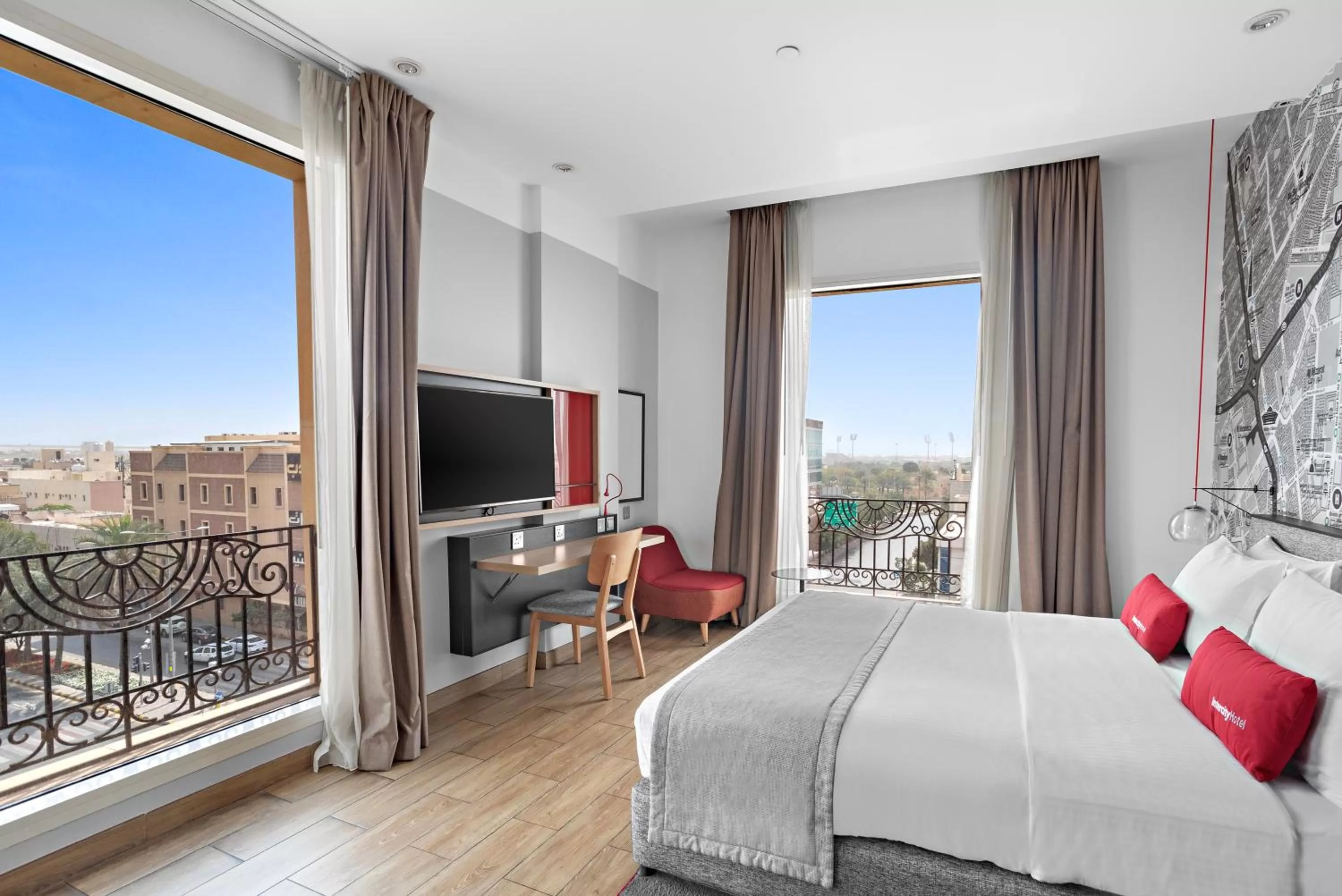 Bedroom, Bed in IntercityHotel Riyadh Malaz