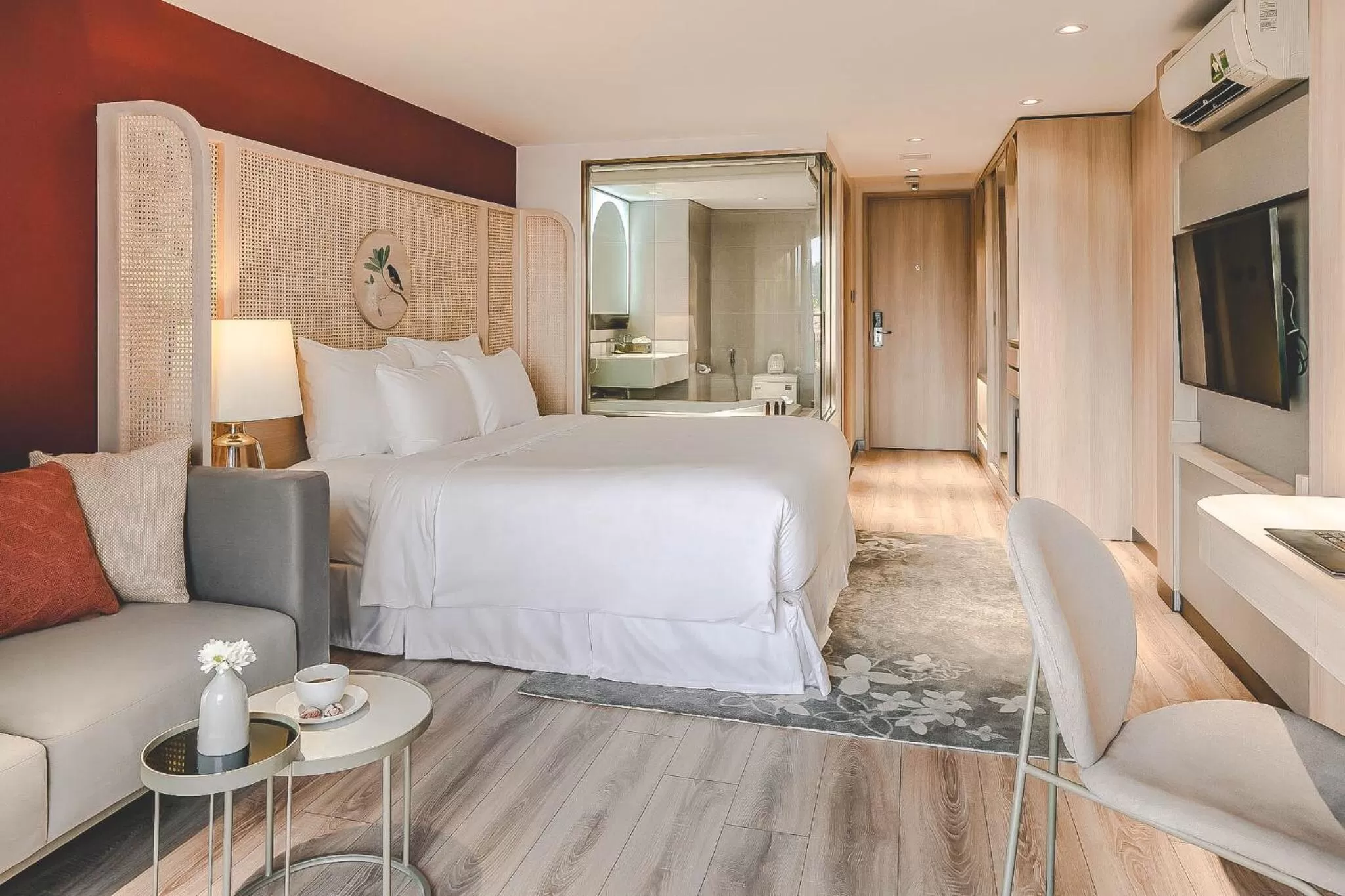 Bed in Hanoi Le Jardin Hotel & Spa