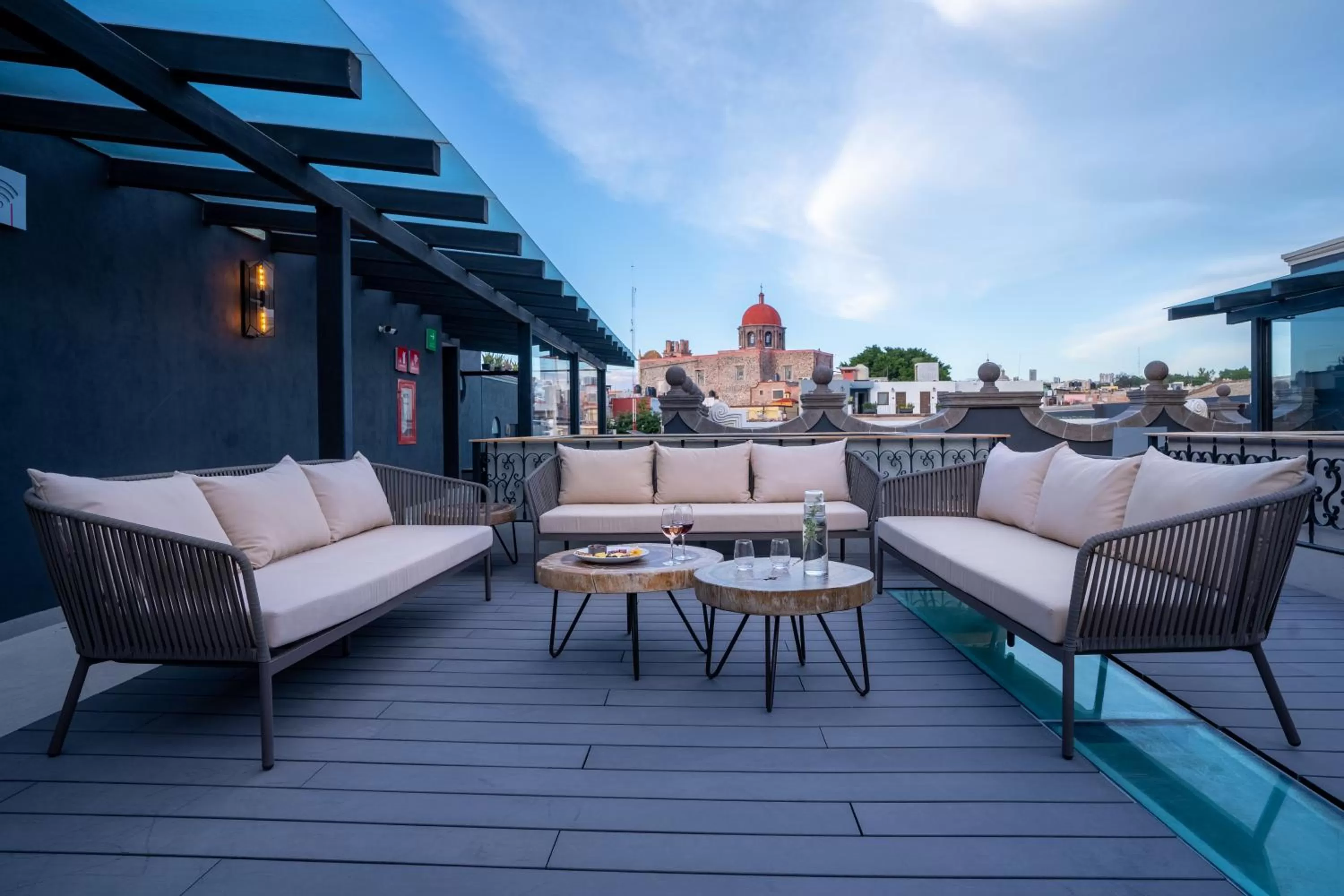 Balcony/Terrace in Hotel Patio Santiago