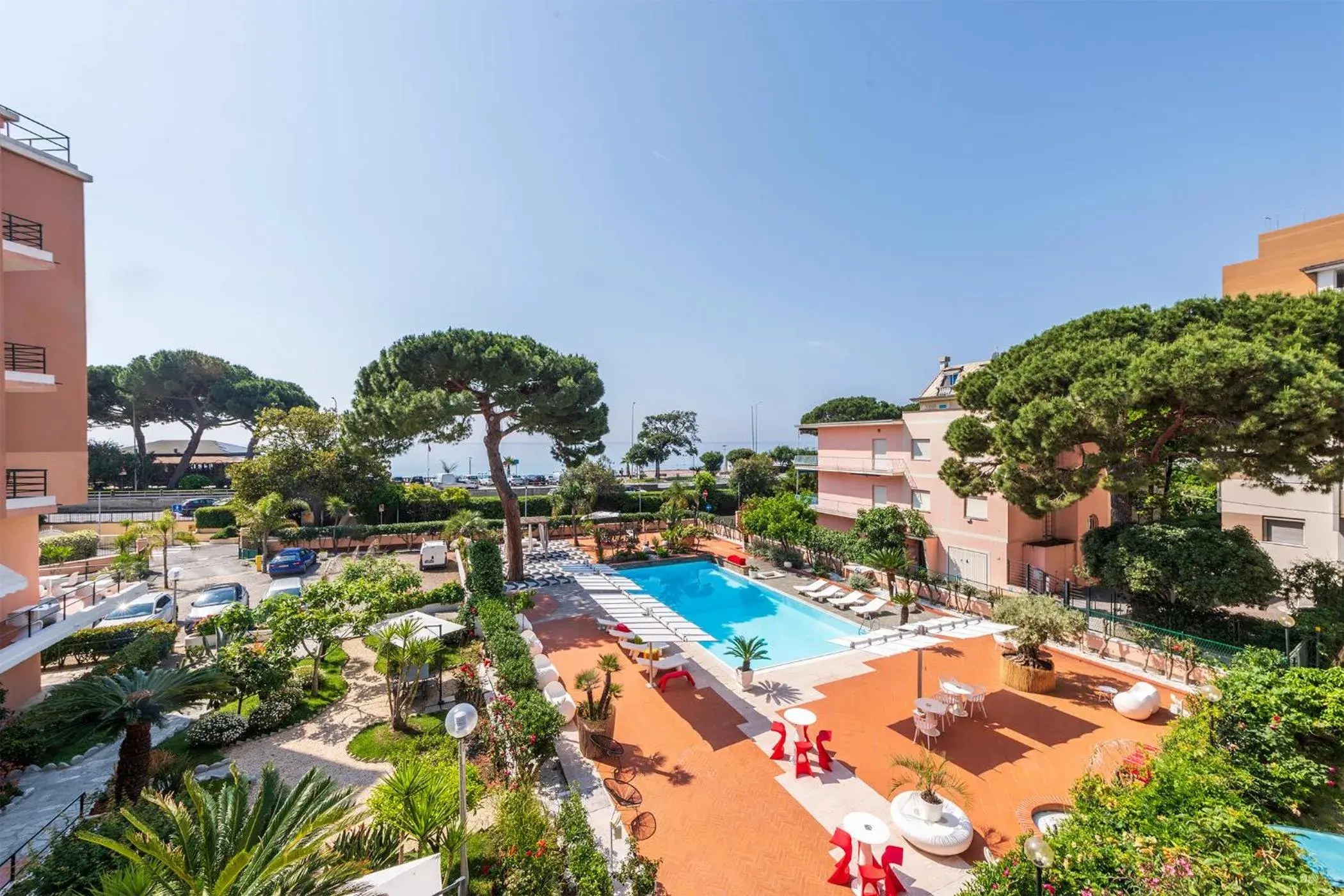 Property building, Pool View in Hotel San Michele