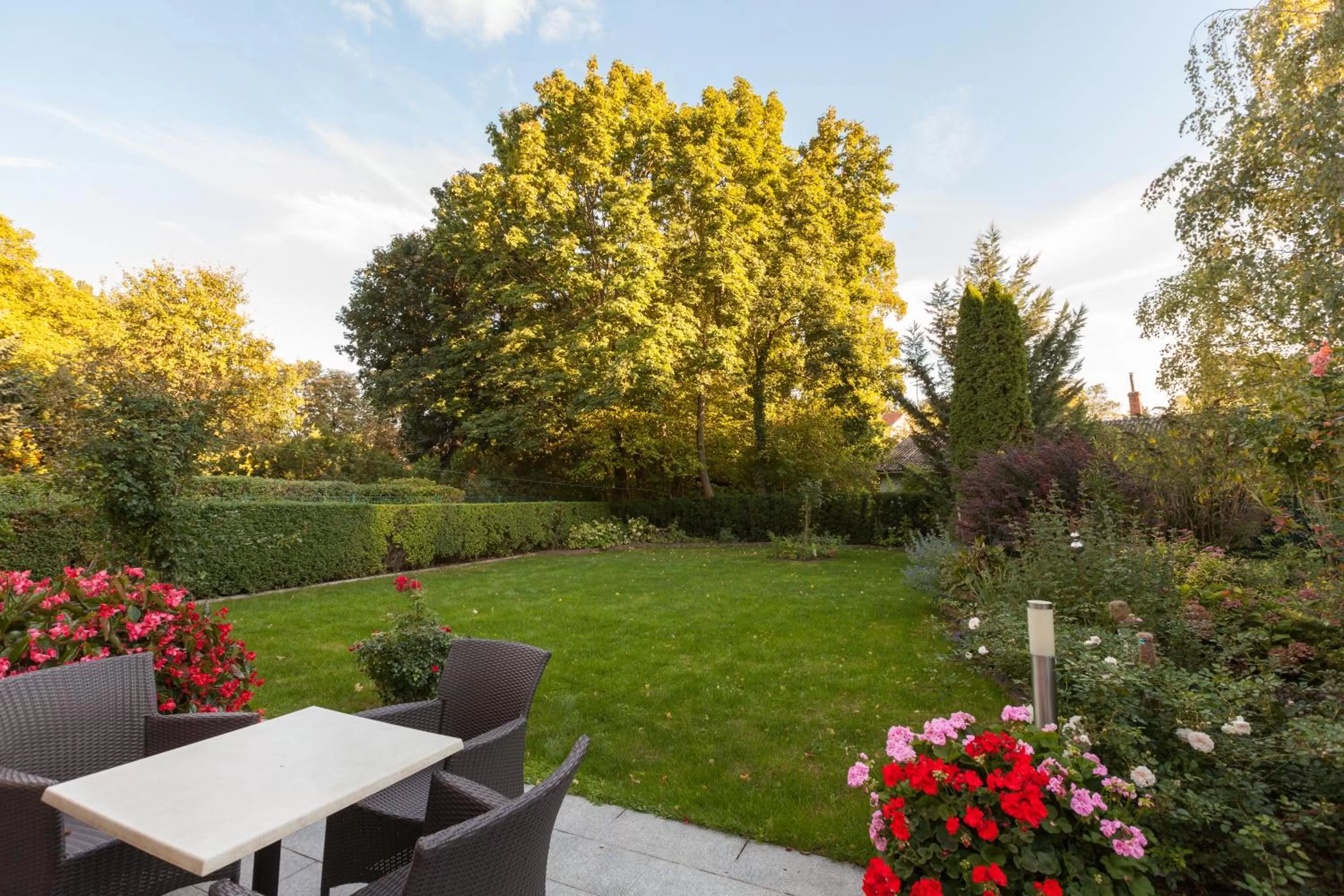 Garden in Pension Elfy