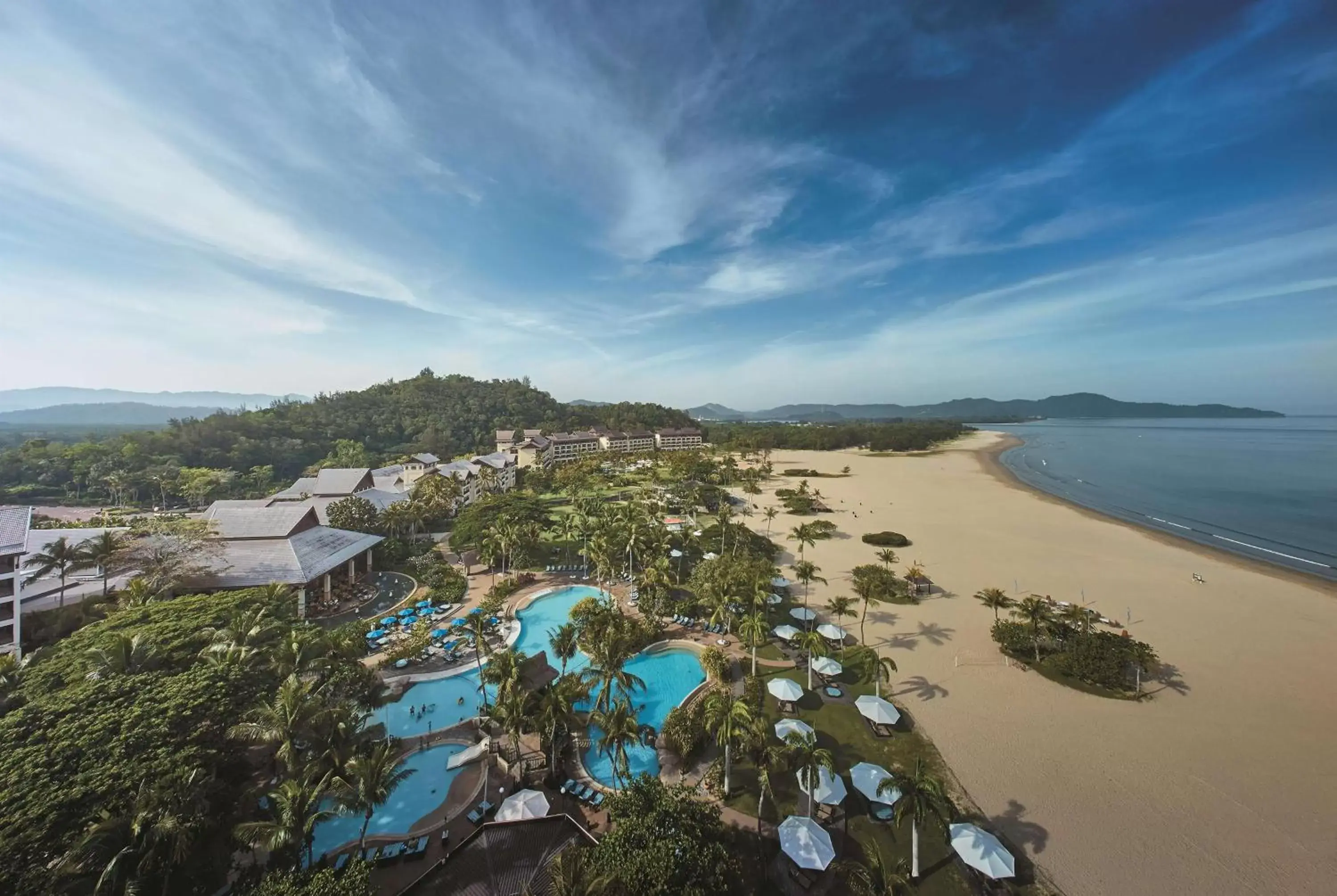 Property building, Bird's-eye View in Shangri-La Rasa Ria, Kota Kinabalu