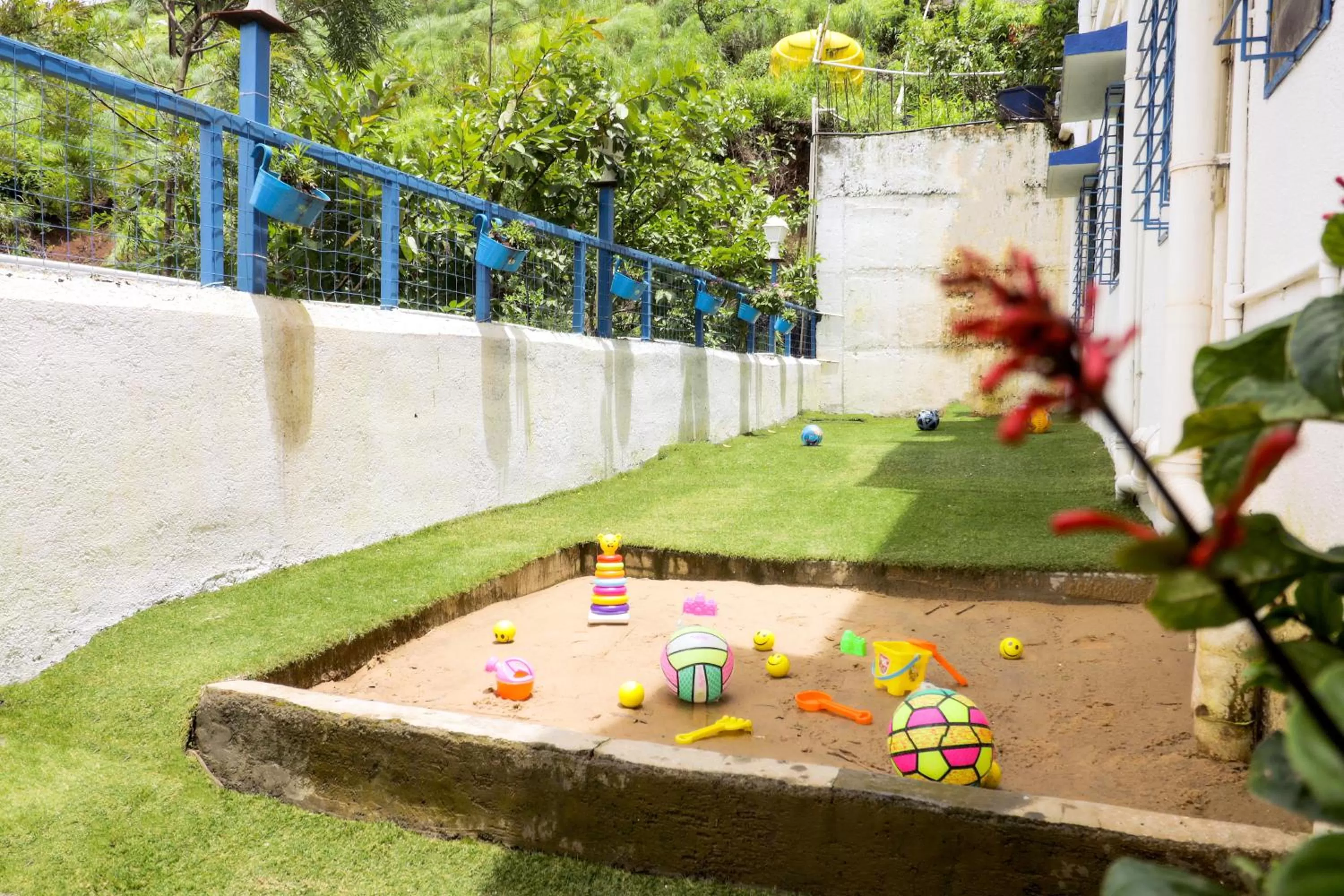 Garden, Children's Play Area in Hotel Greek Glory