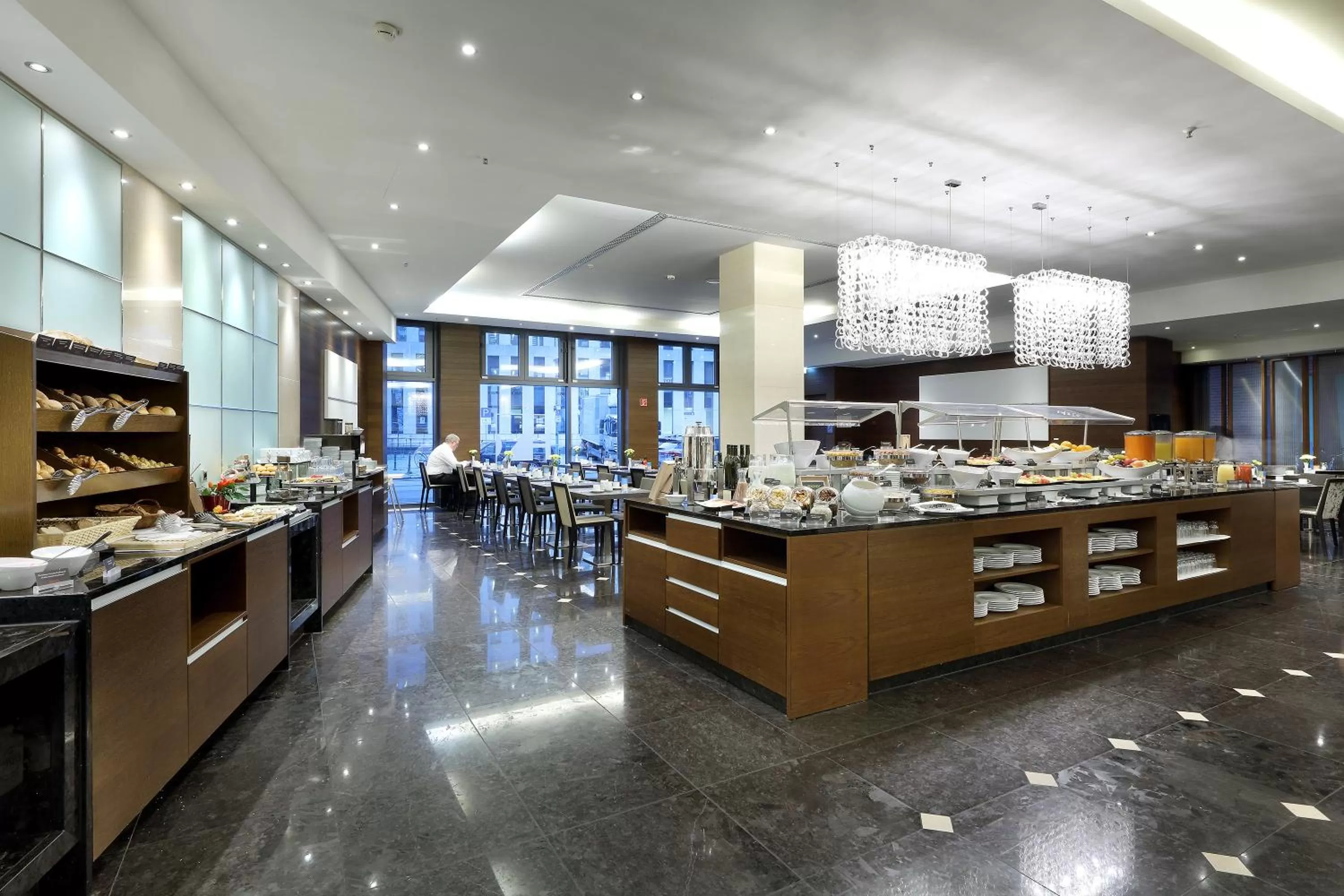 Dining area in Eurostars Berlin