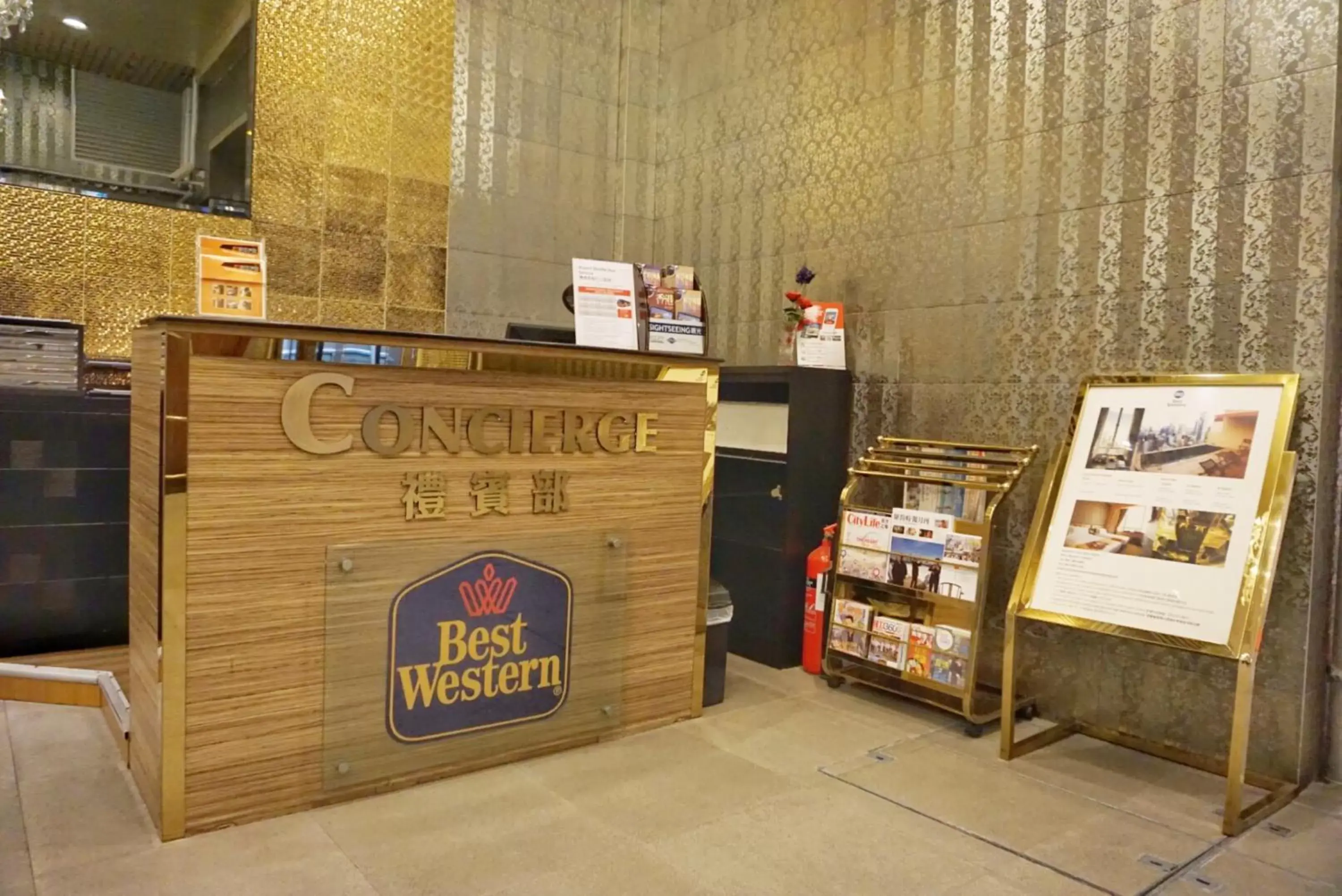 Lobby or reception in Best Western Hotel Causeway Bay