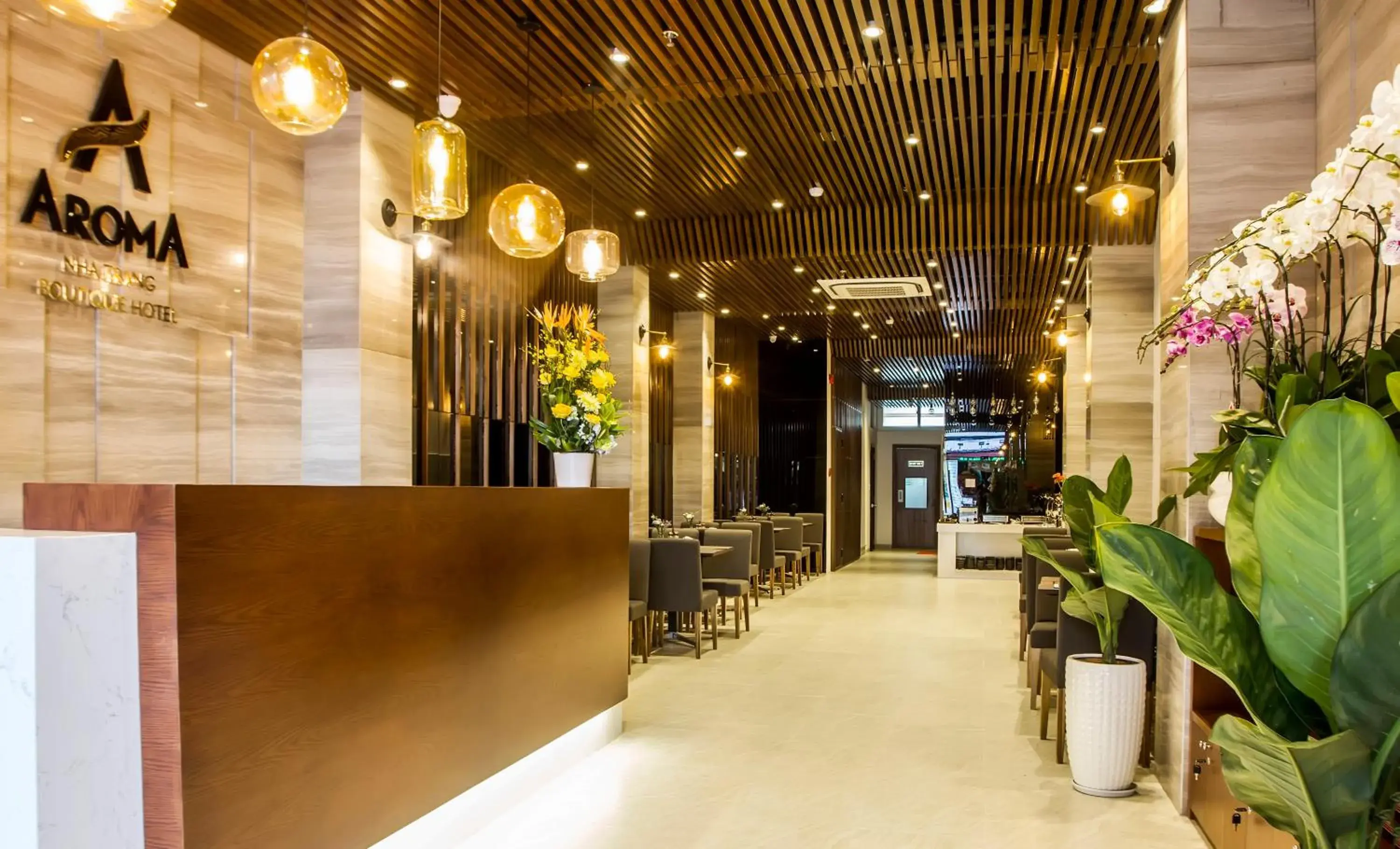 Lobby or reception, Lobby/Reception in Aroma Nha Trang Boutique Hotel