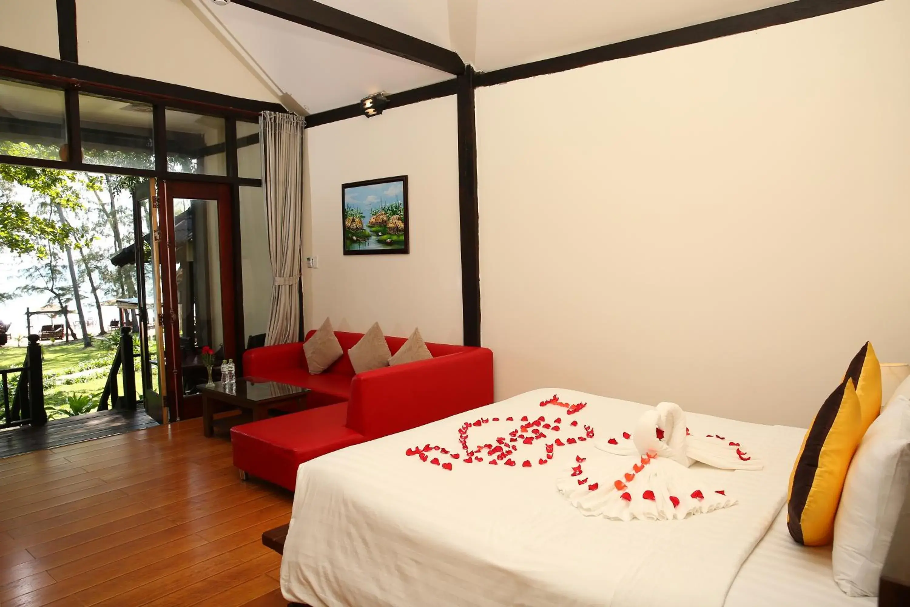 Bedroom, Bed in Arcadia Phu Quoc Resort
