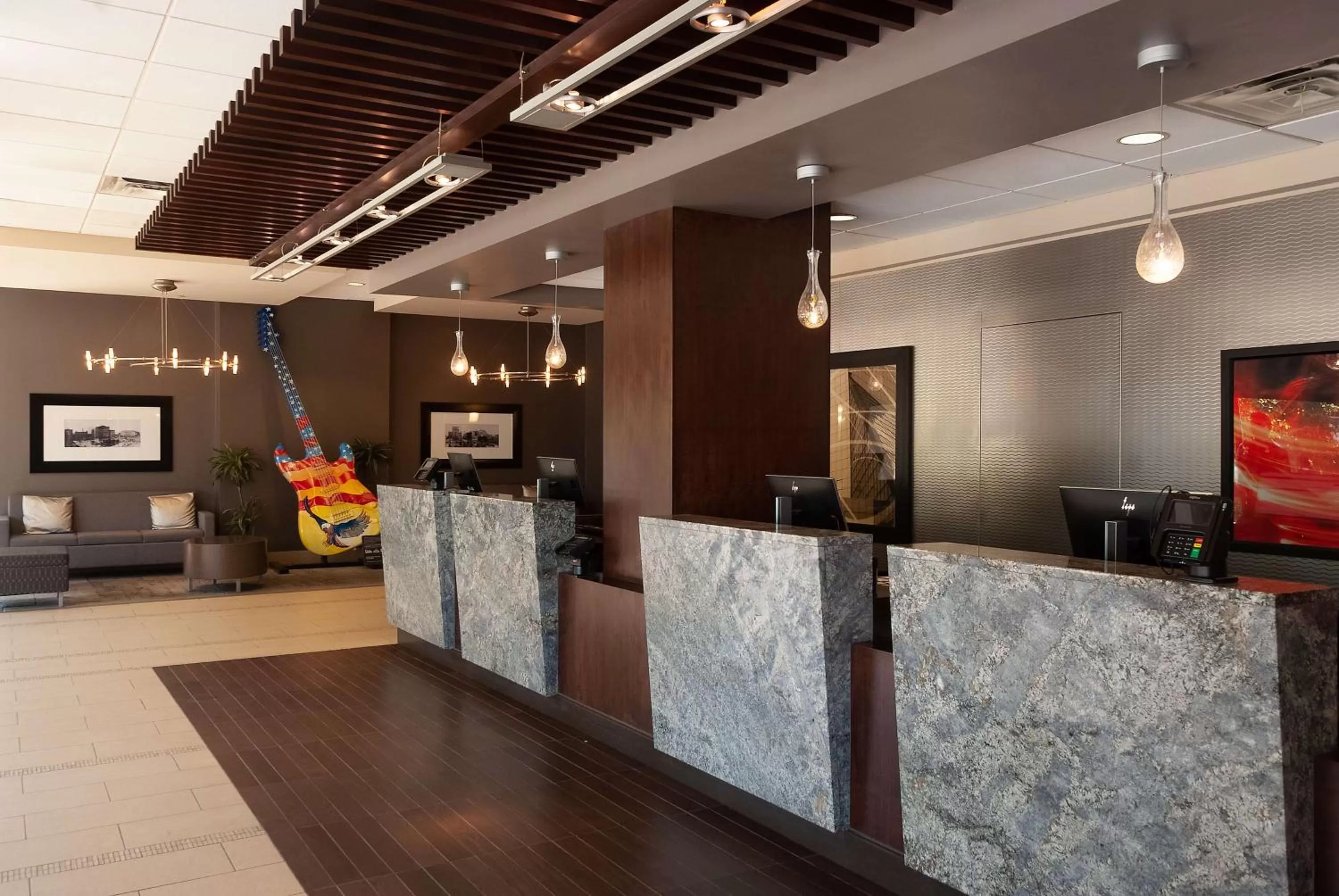 Lobby or reception in DoubleTree by Hilton Hotel Cleveland Downtown - Lakeside