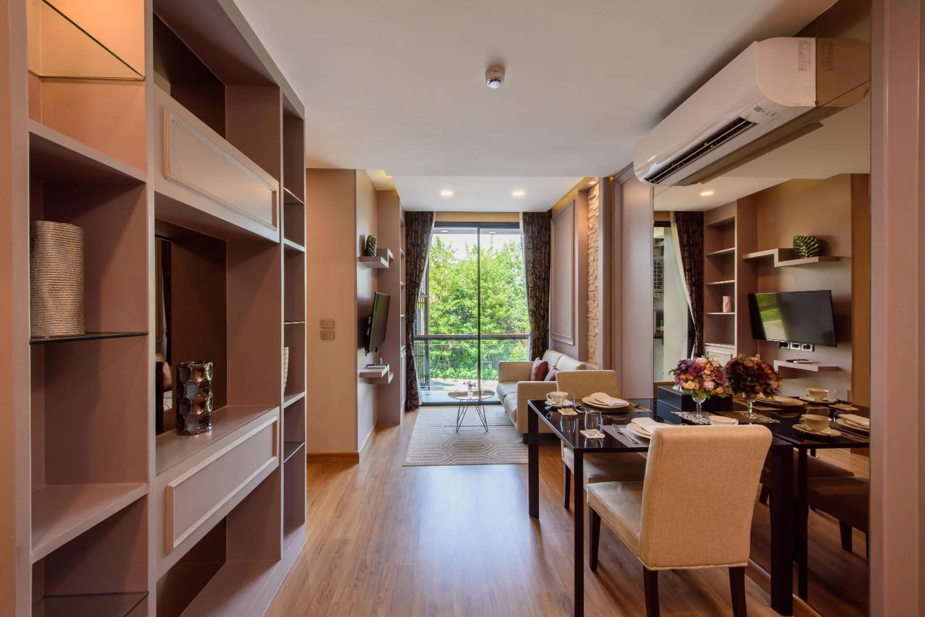 Living room in Parc Borough City Resort