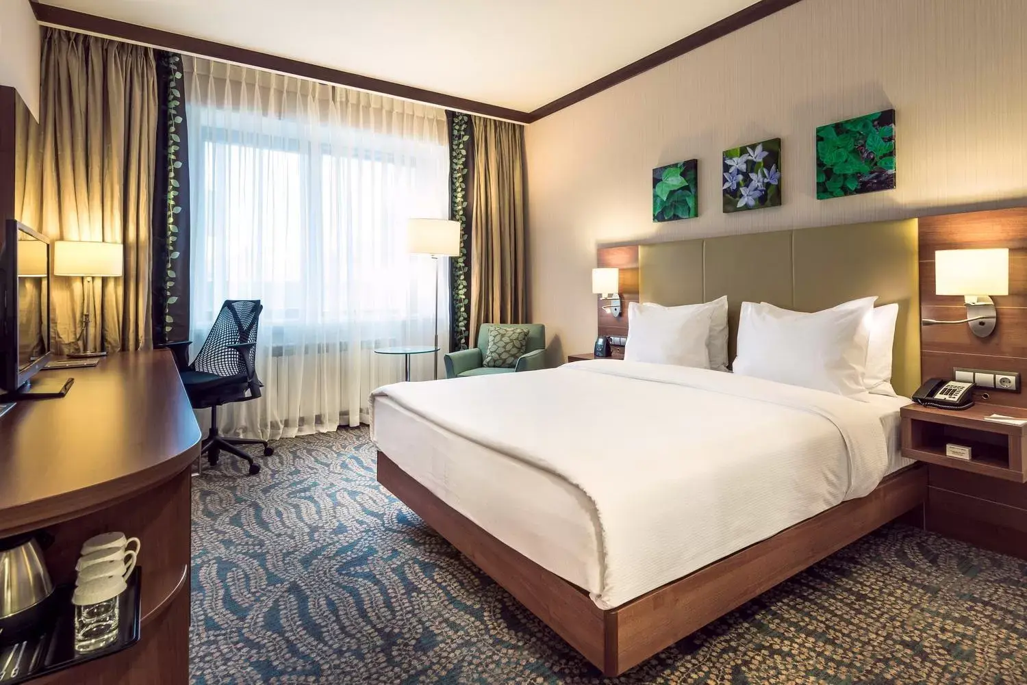 Bed in Hilton Garden Inn Astana