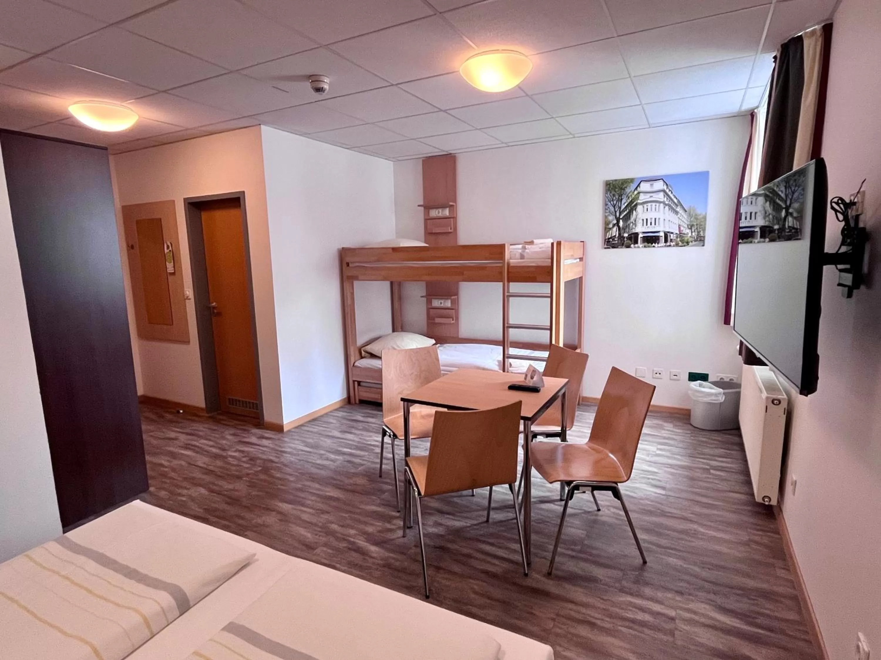 Bed in DJH-Gästehaus Bermuda3Eck