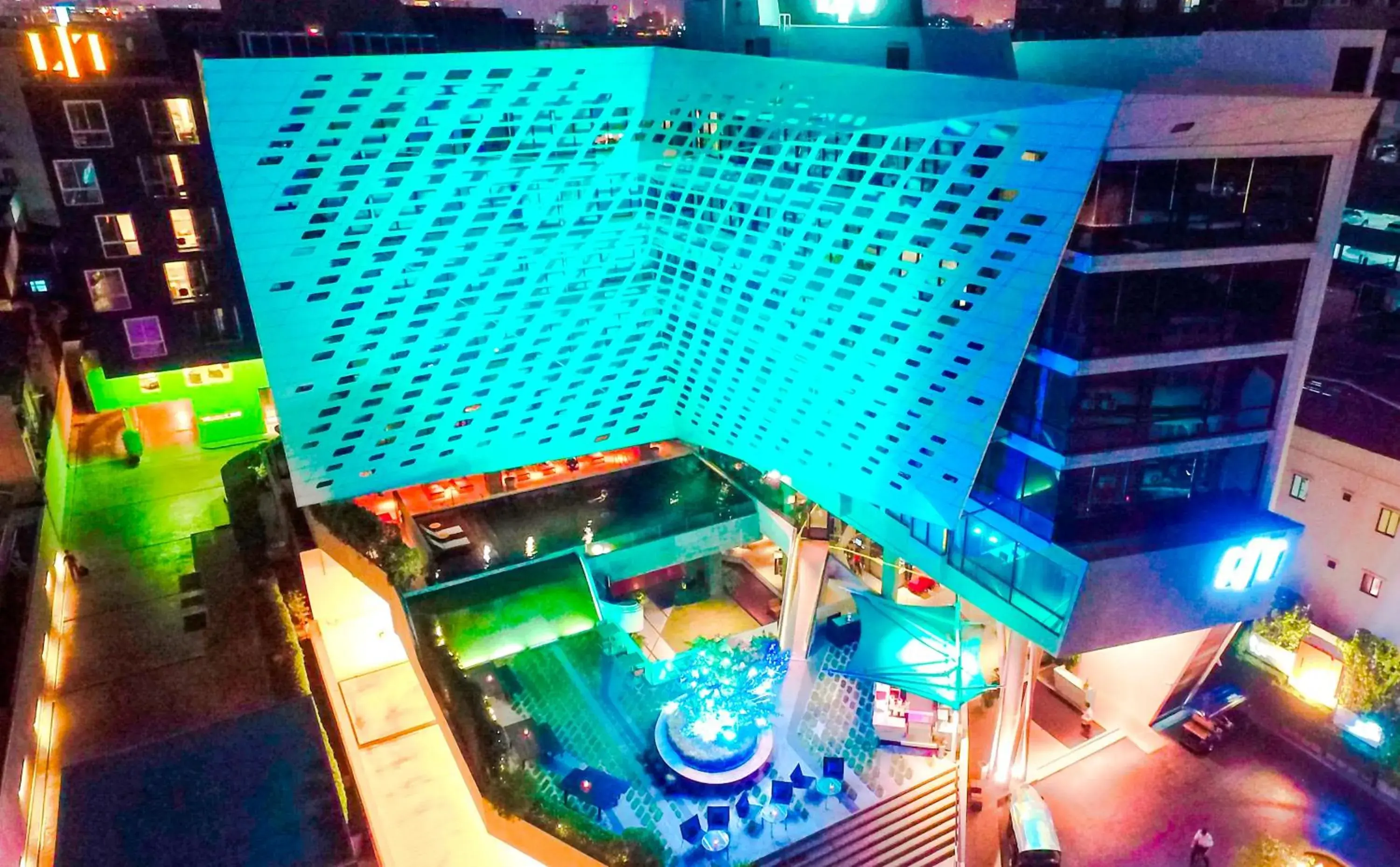 Facade/entrance, Pool View in LiT BANGKOK Hotel - SHA Extra Plus