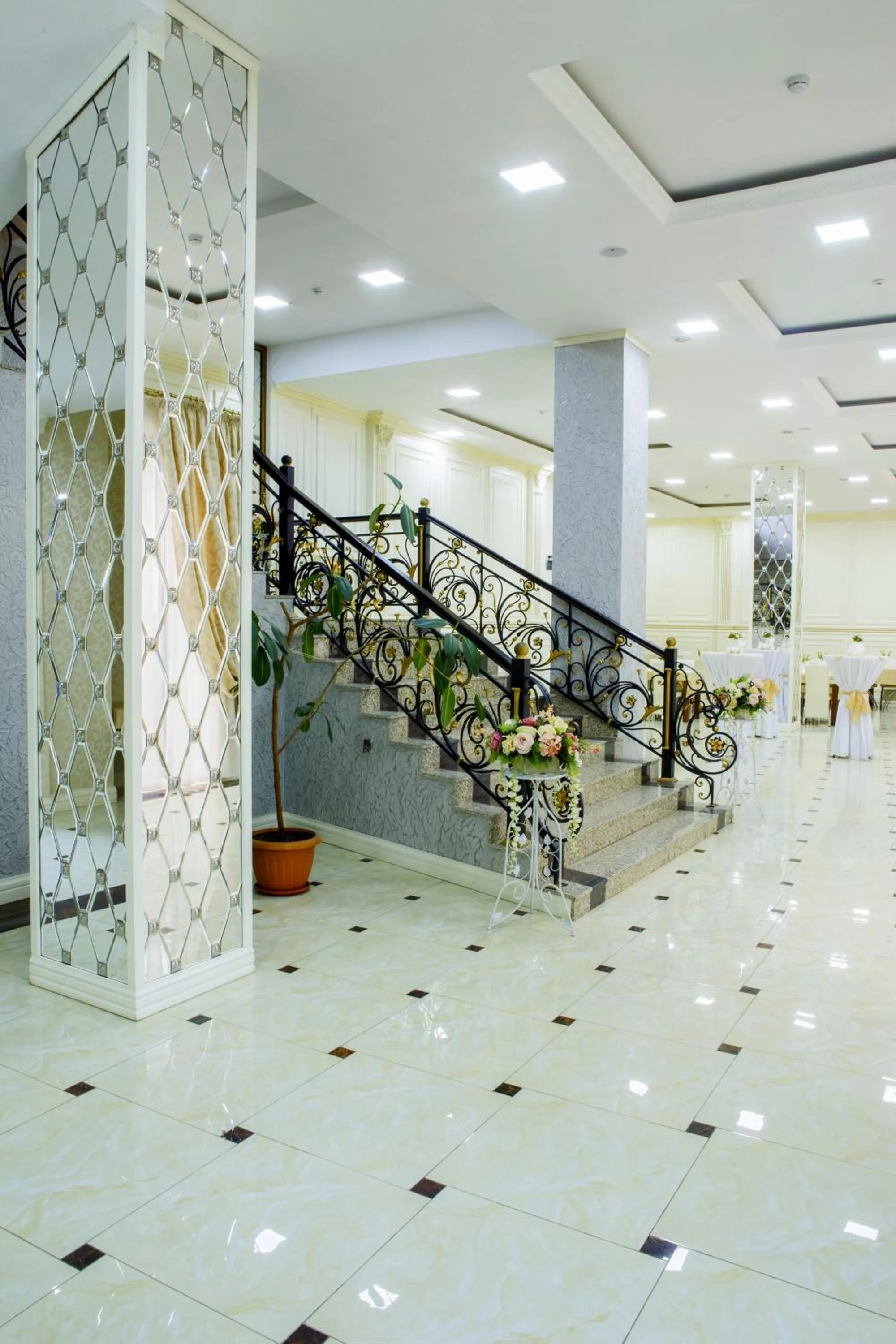 Lobby or reception in Plaza Hotel Bishkek