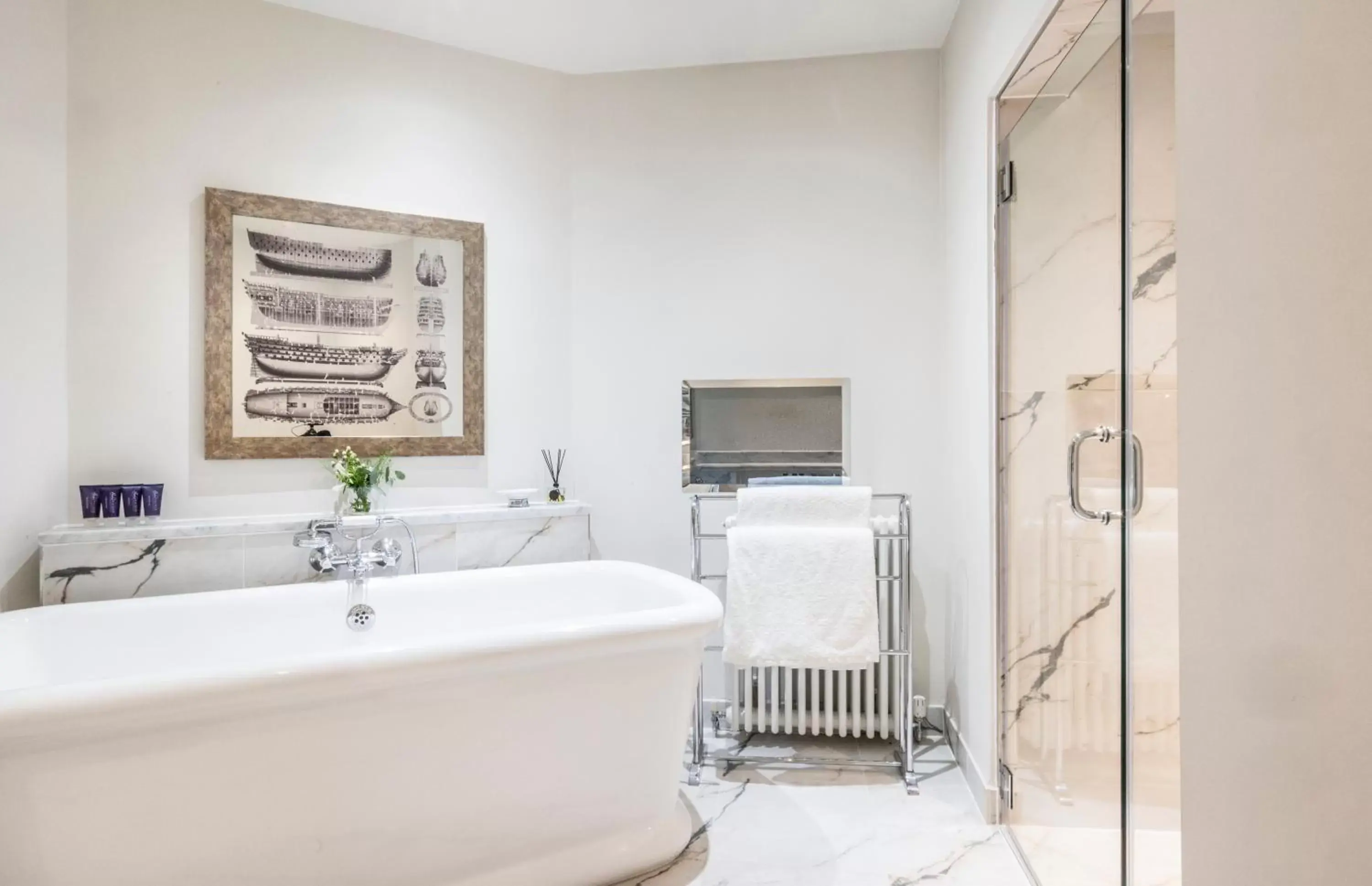 Bathroom in Bailbrook House Hotel, Bath