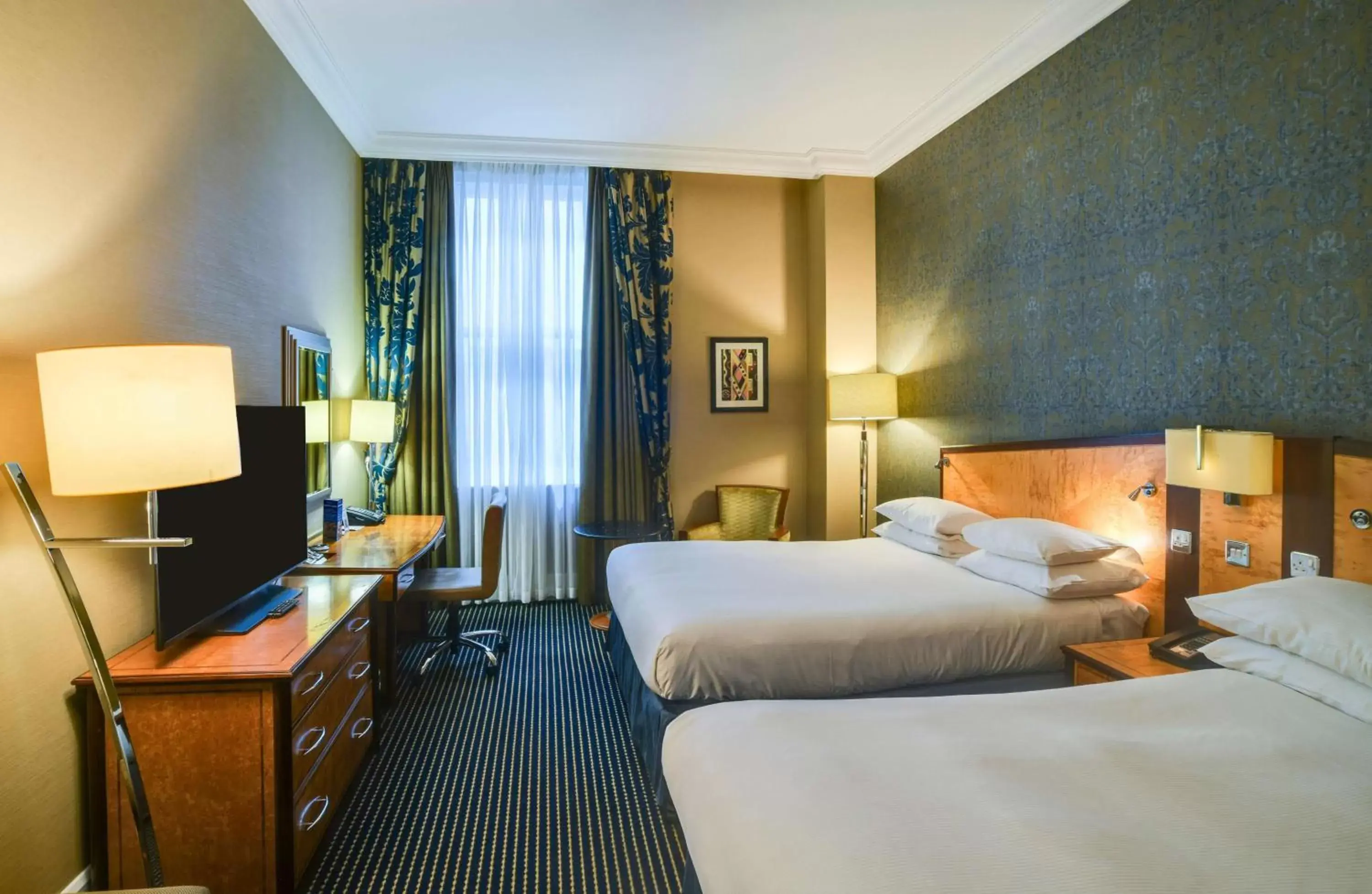 Bed in Hilton London Paddington