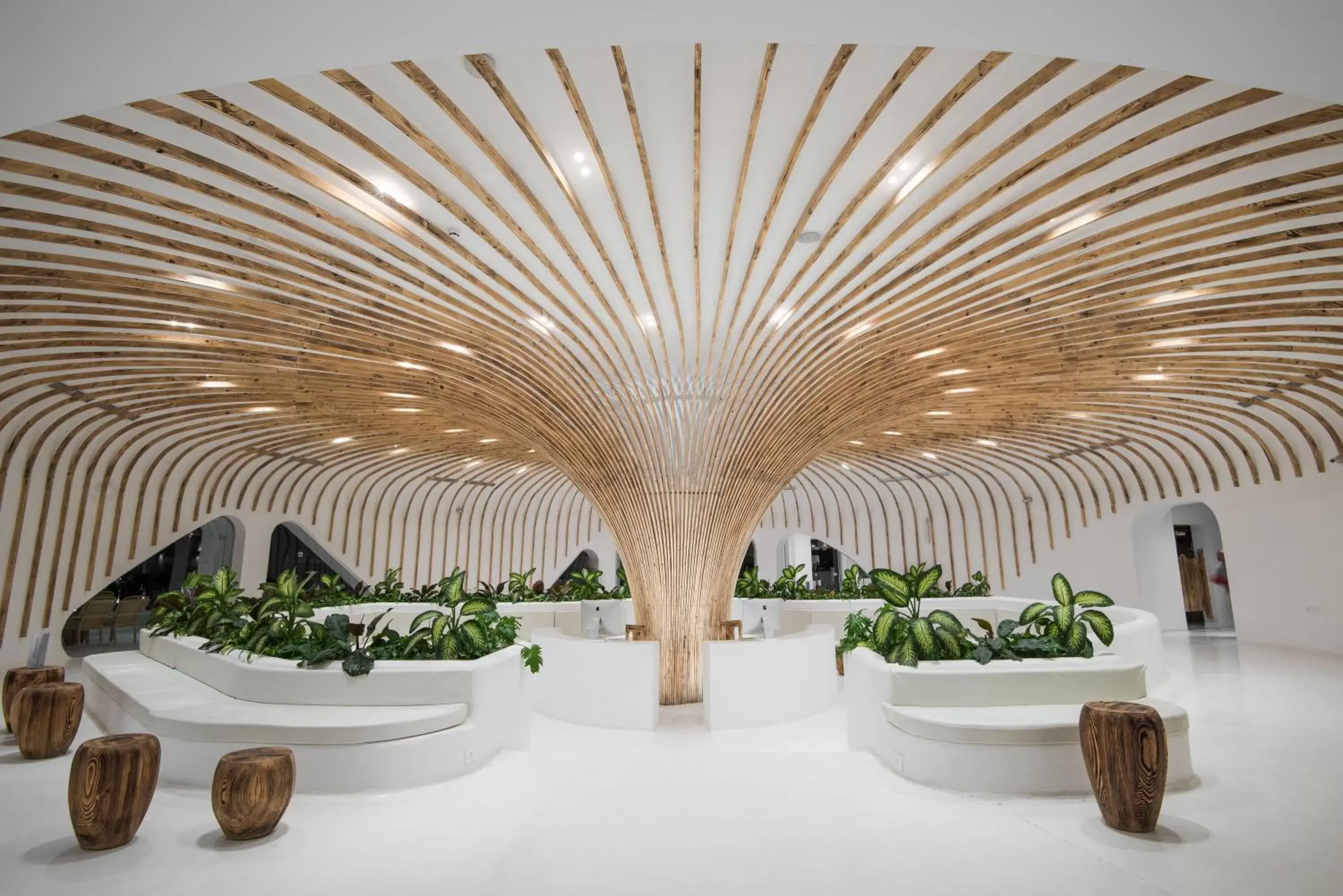 Lobby or reception in Meraki Resort - Adults Only Lobby or reception in Meraki Resort - Adults Only