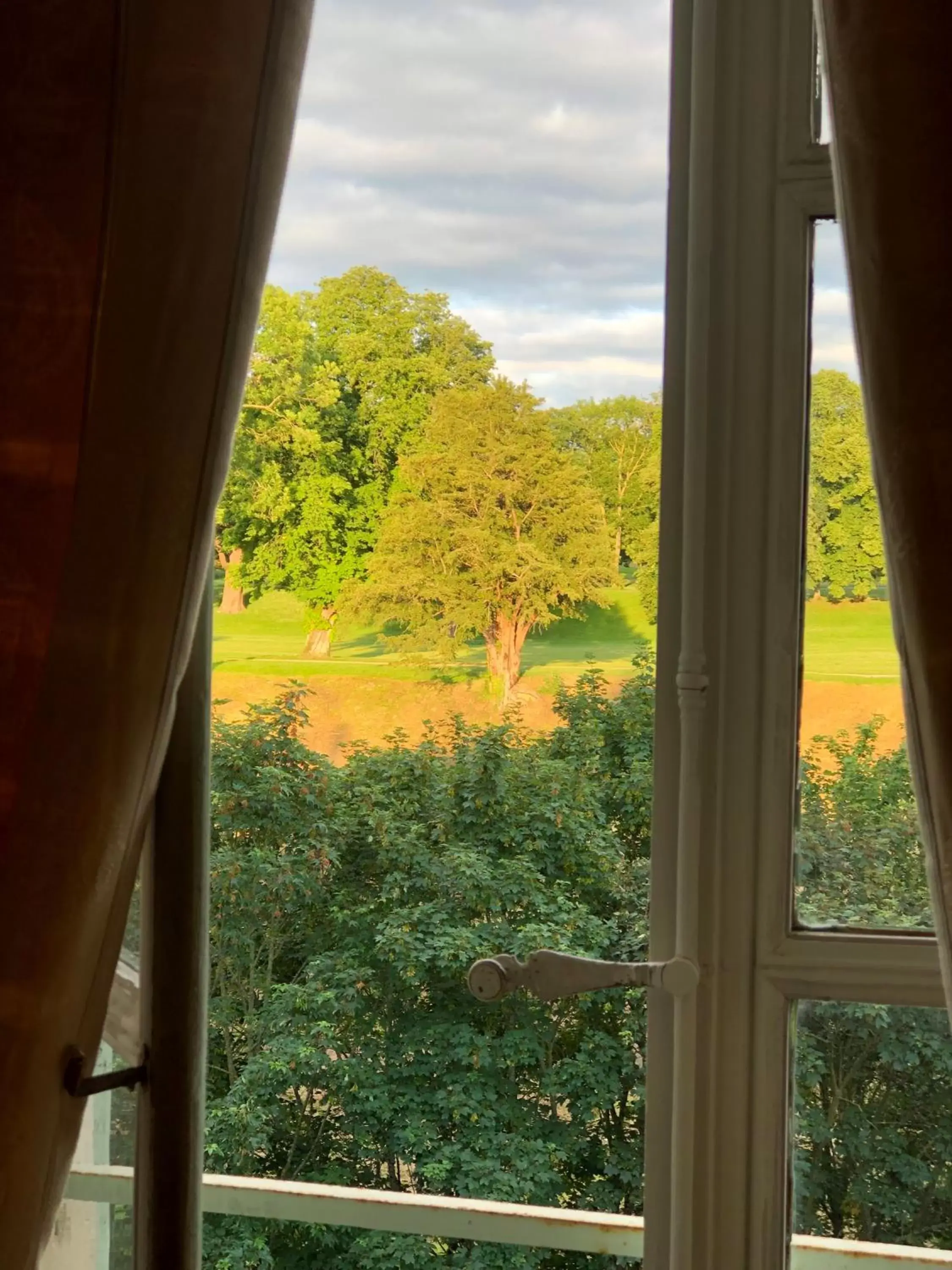 Garden view, View in Castel Saint-Léonard