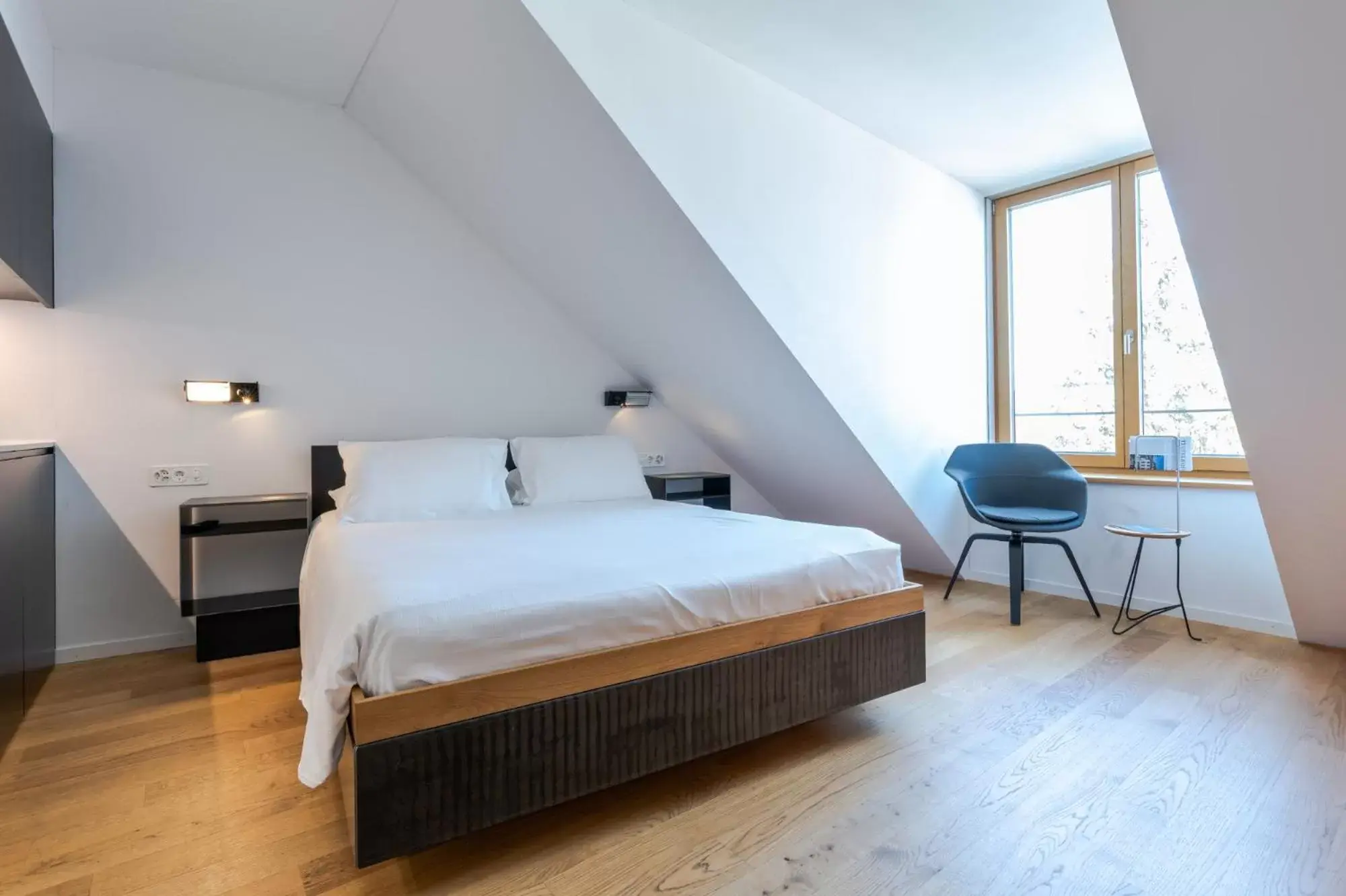 Bed in SET Hotel.Residence by Teufelhof Basel