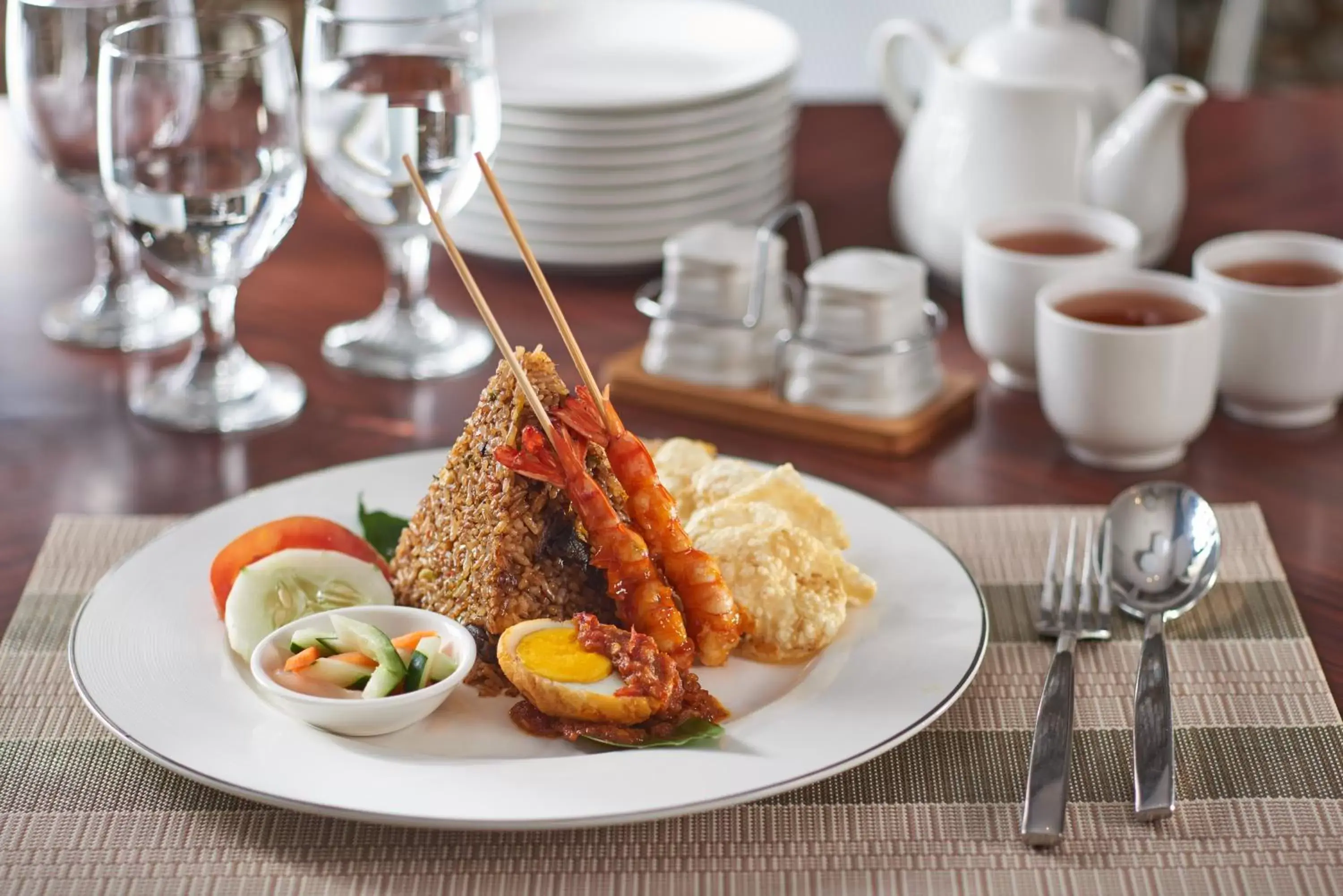 Food close-up in Vasa Hotel Surabaya