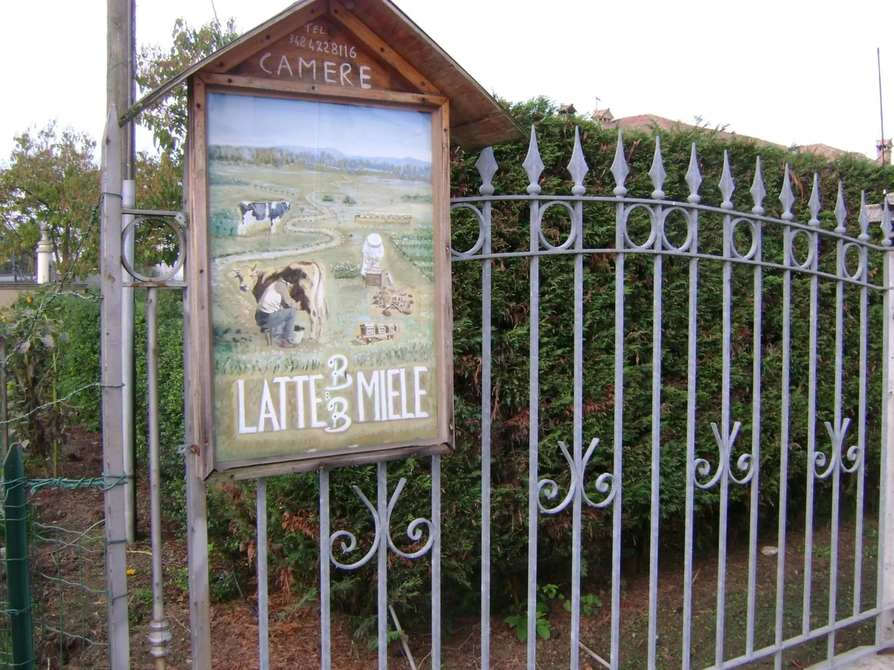 Facade/entrance in B&B Lattemiele