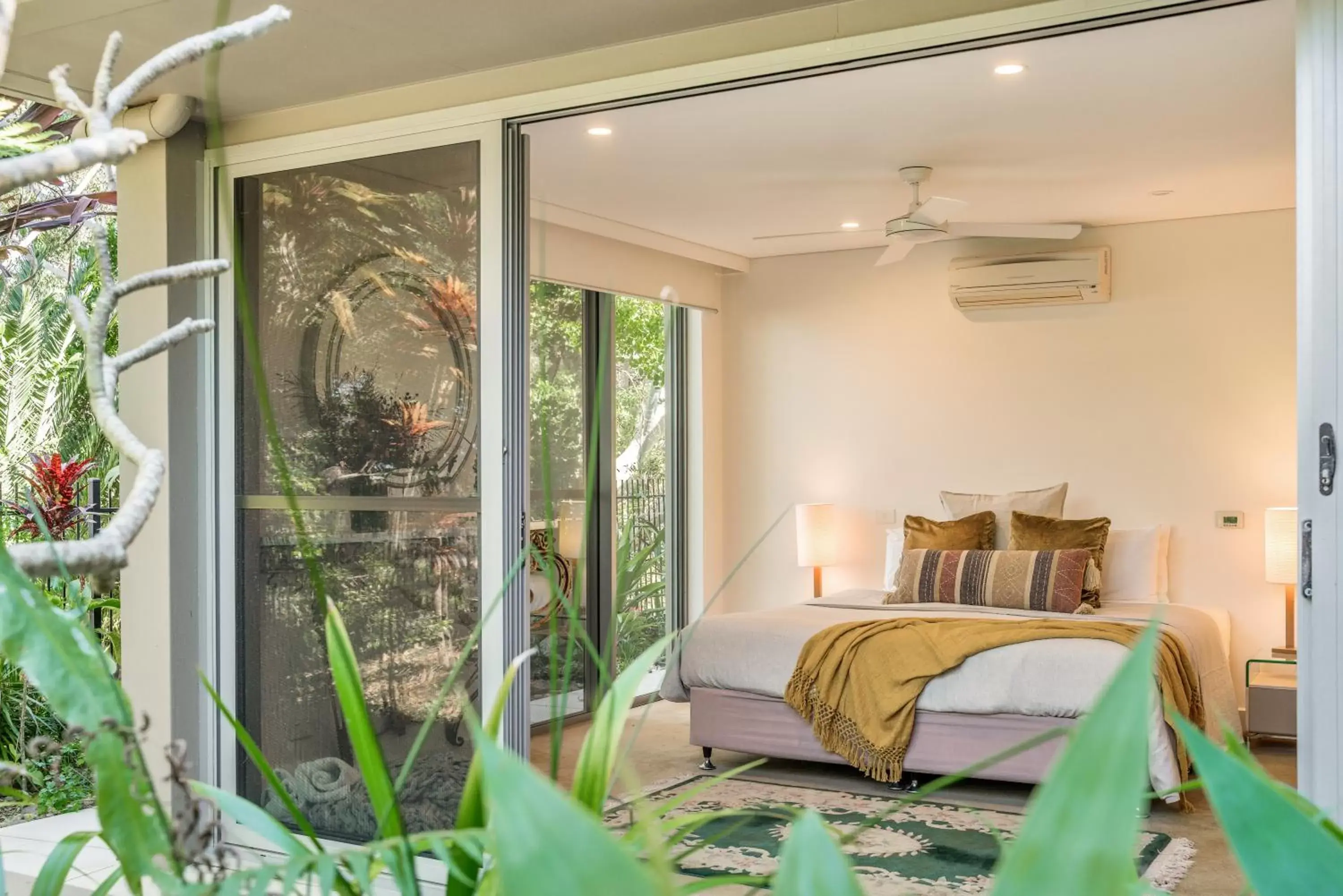 Bedroom in The Oasis Apartments and Treetop Houses