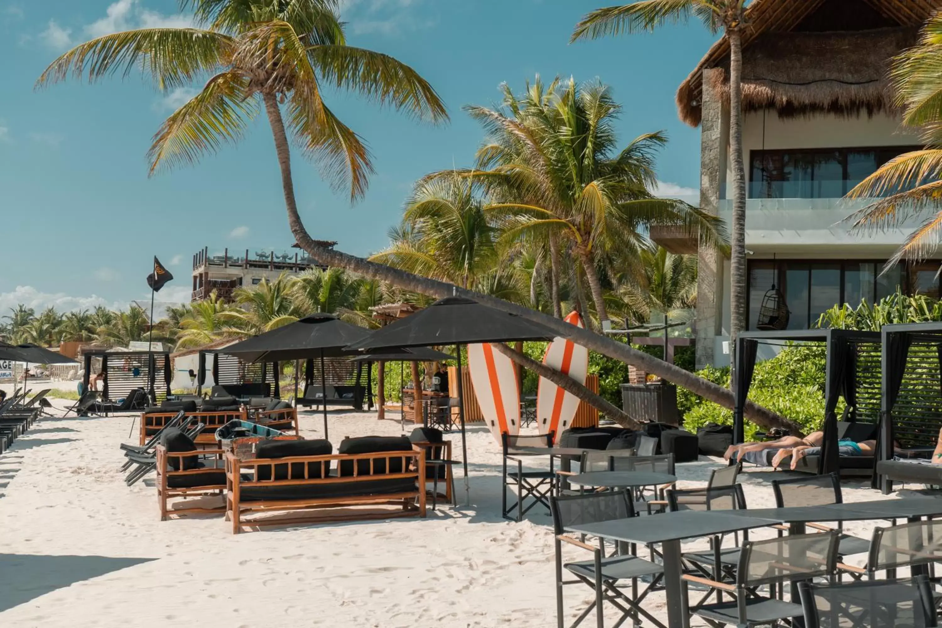 Beach in Tago Tulum by G Hotels