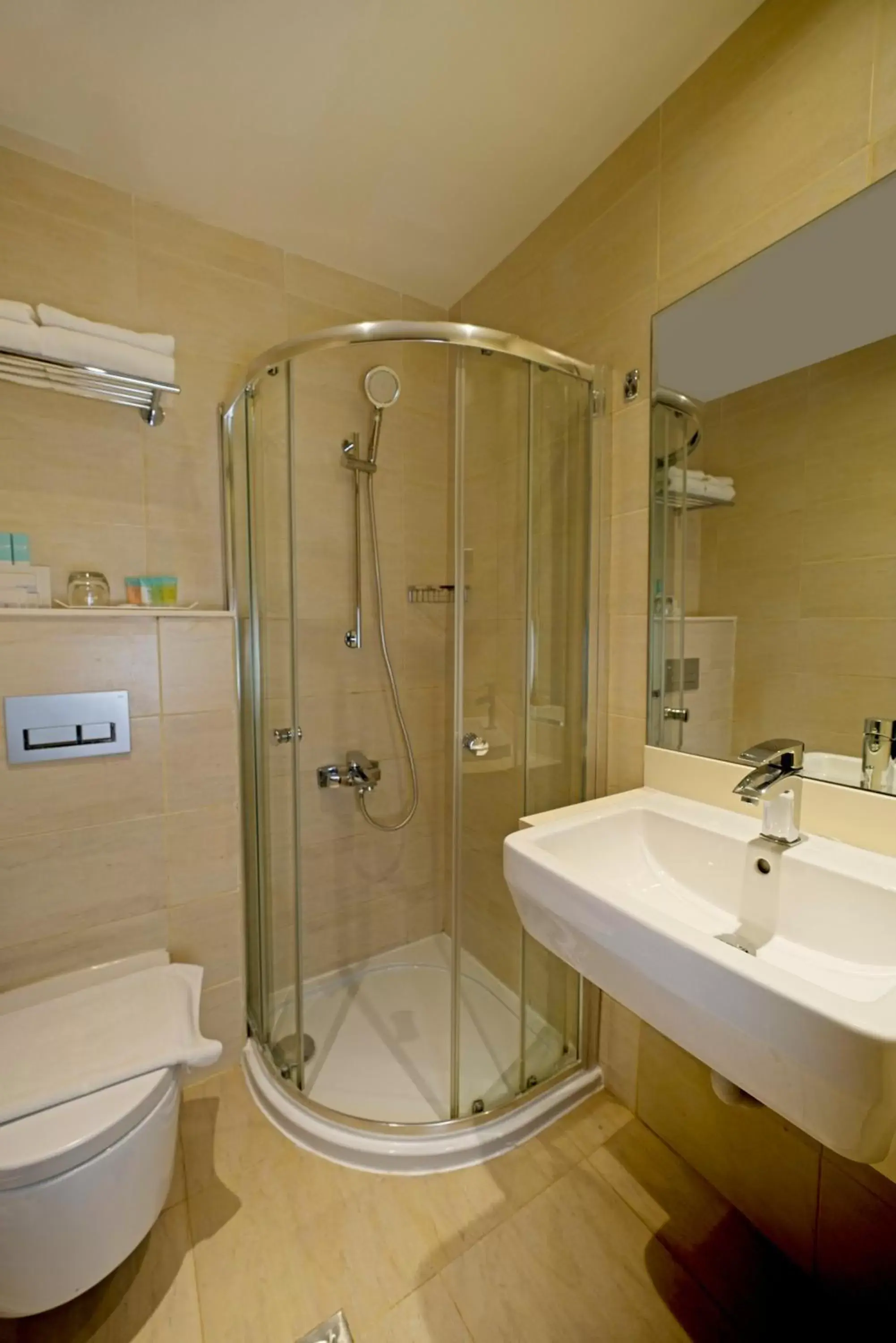 Shower, Bathroom in Action Hotel Ras Al Khaimah