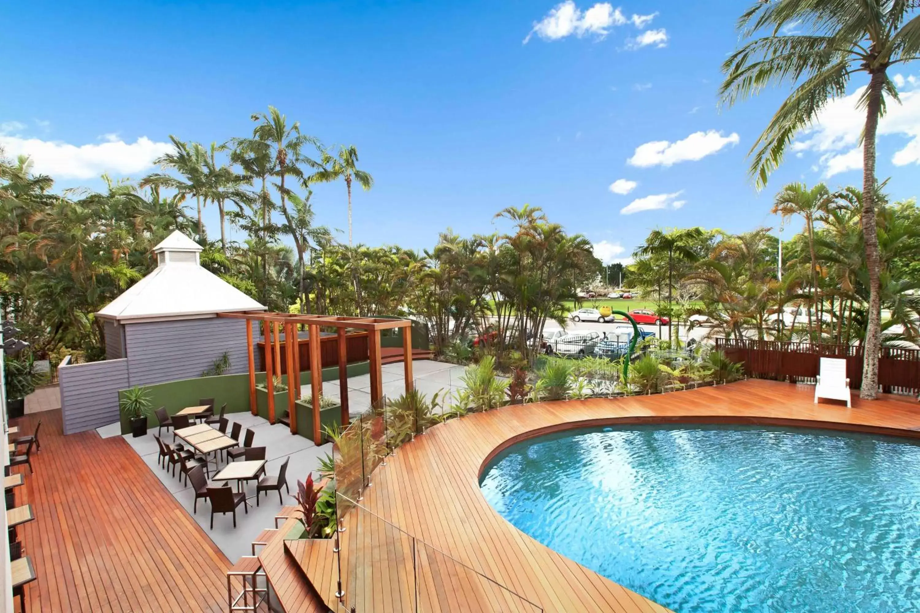 Pool view, Swimming Pool in Rydges Esplanade Resort Cairns