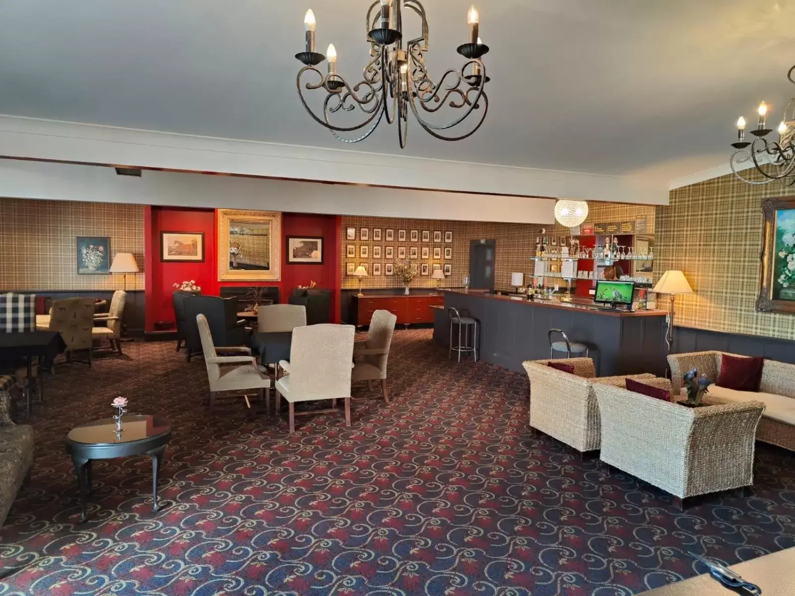 Lobby or reception, Restaurant/Places to Eat in Gateway Motor Inn