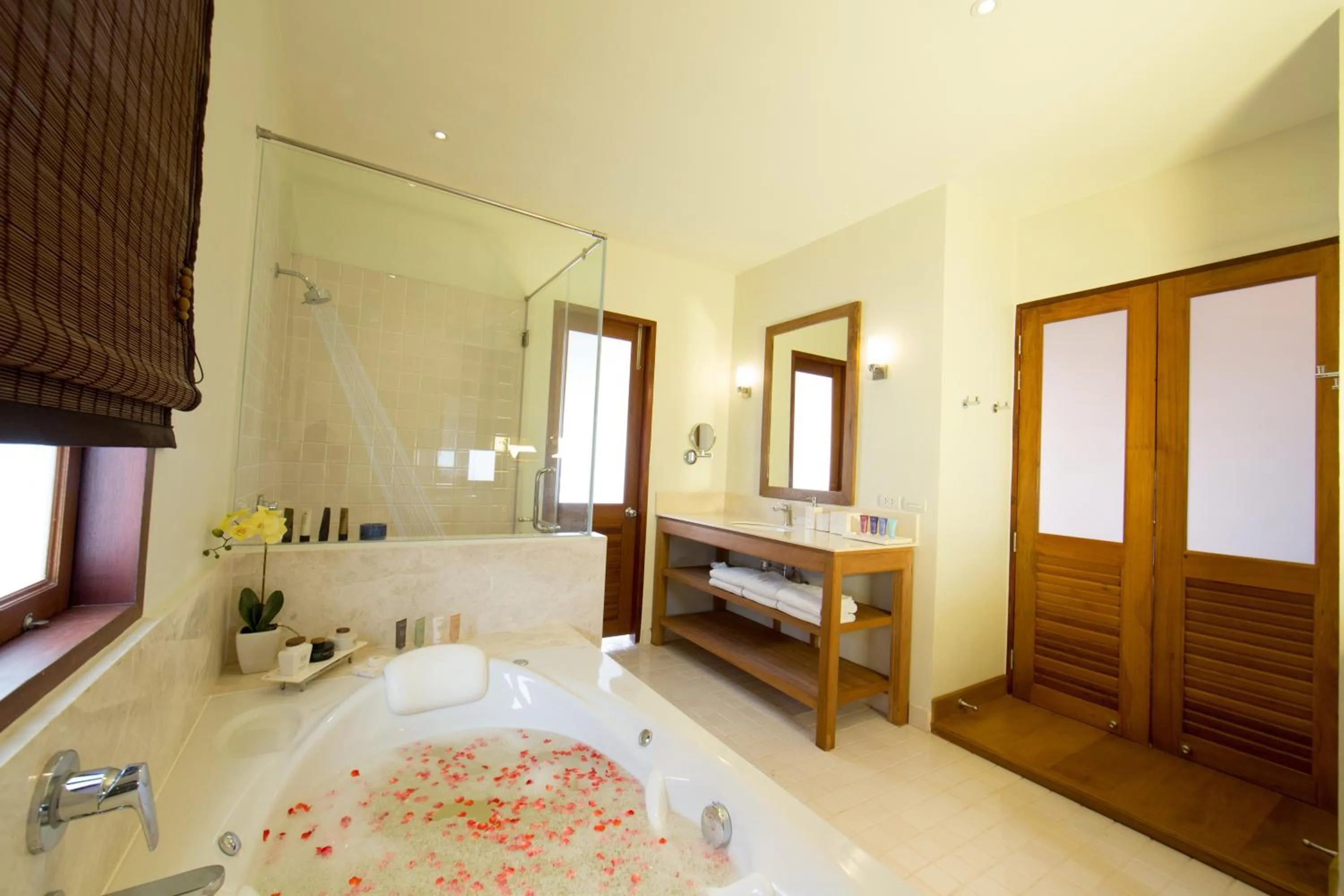 Shower, Bathroom in Le Menara Khao Lak