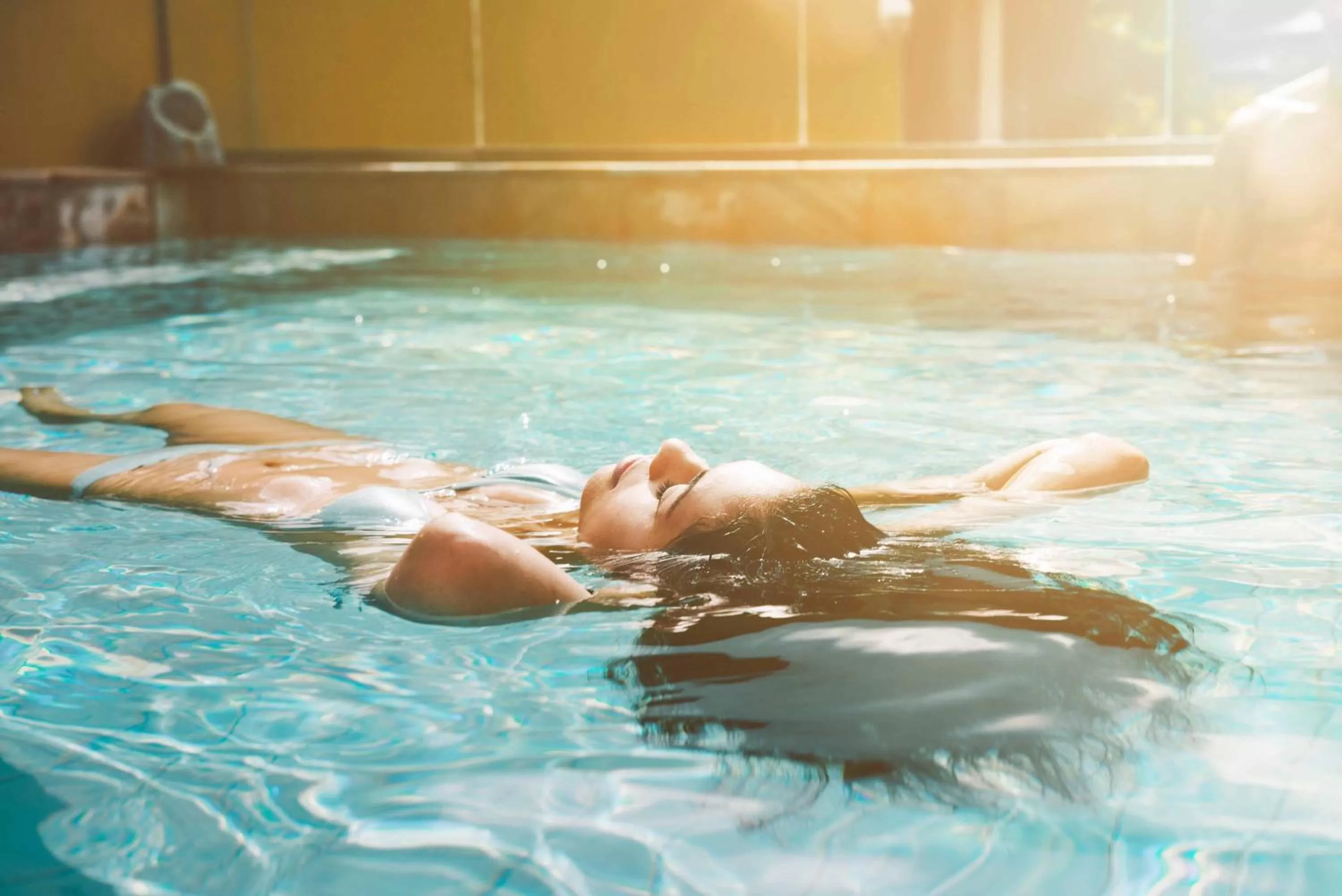 Swimming Pool in Dreiklang Business & Spa Resort