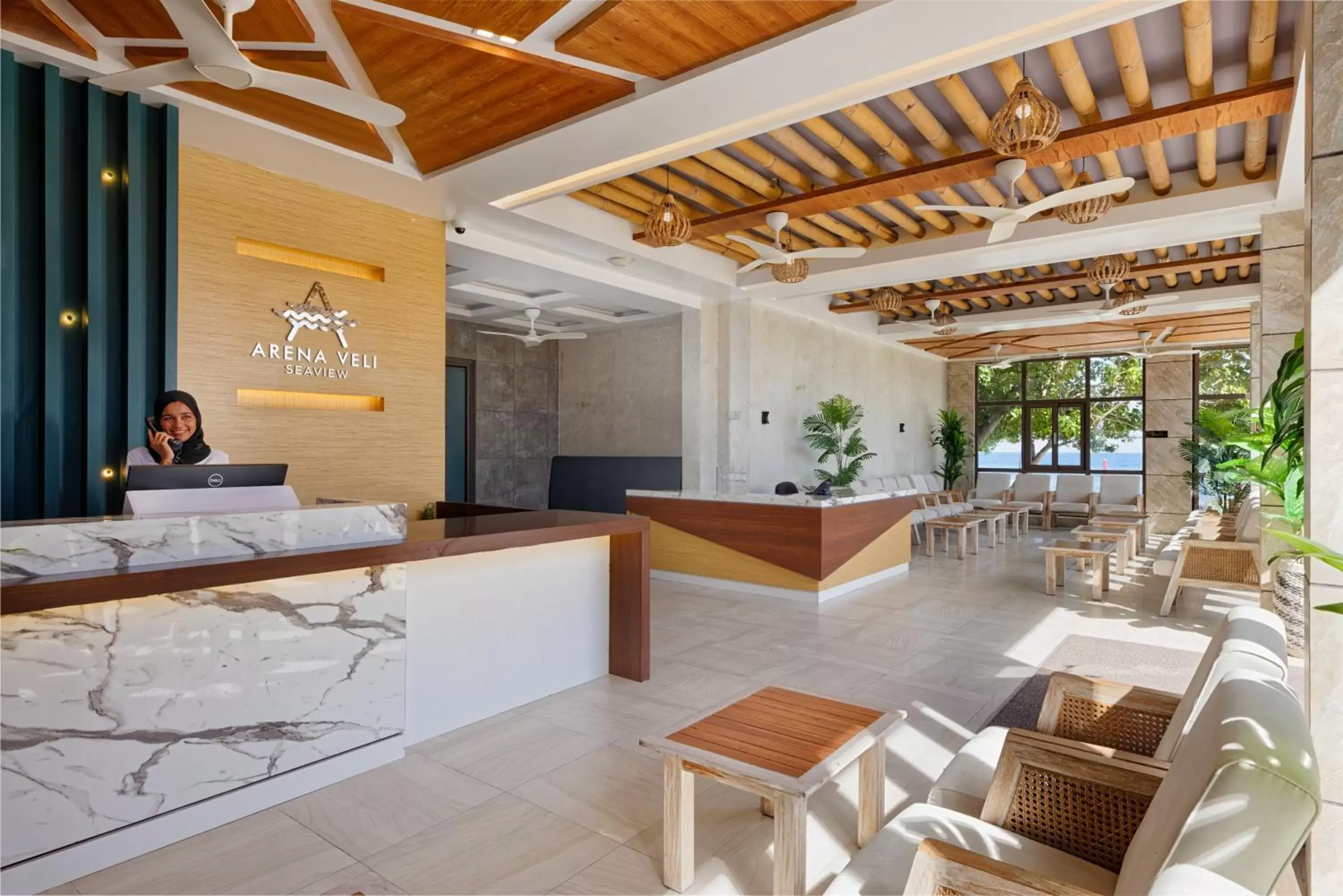 Lobby or reception in Arena Beach Hotel Lobby or reception in Arena Beach Hotel