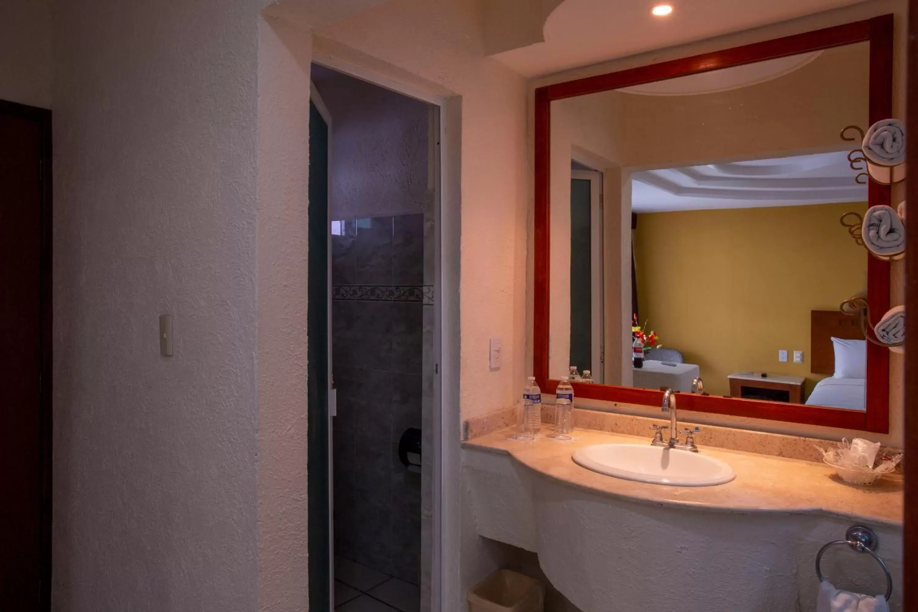 Bathroom in Hotel Arcos Aeropuerto