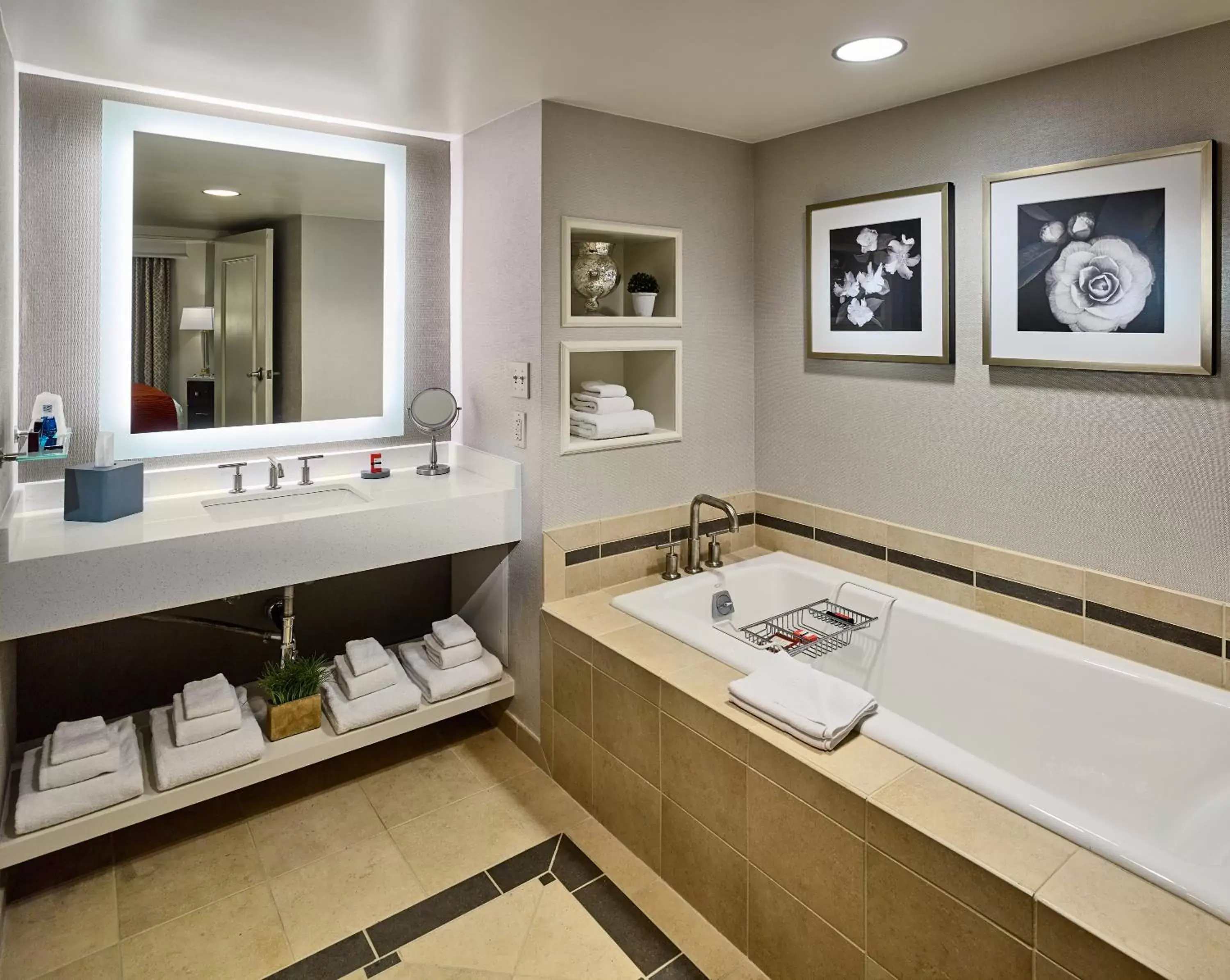 Bathroom in The Hotel at Auburn University
