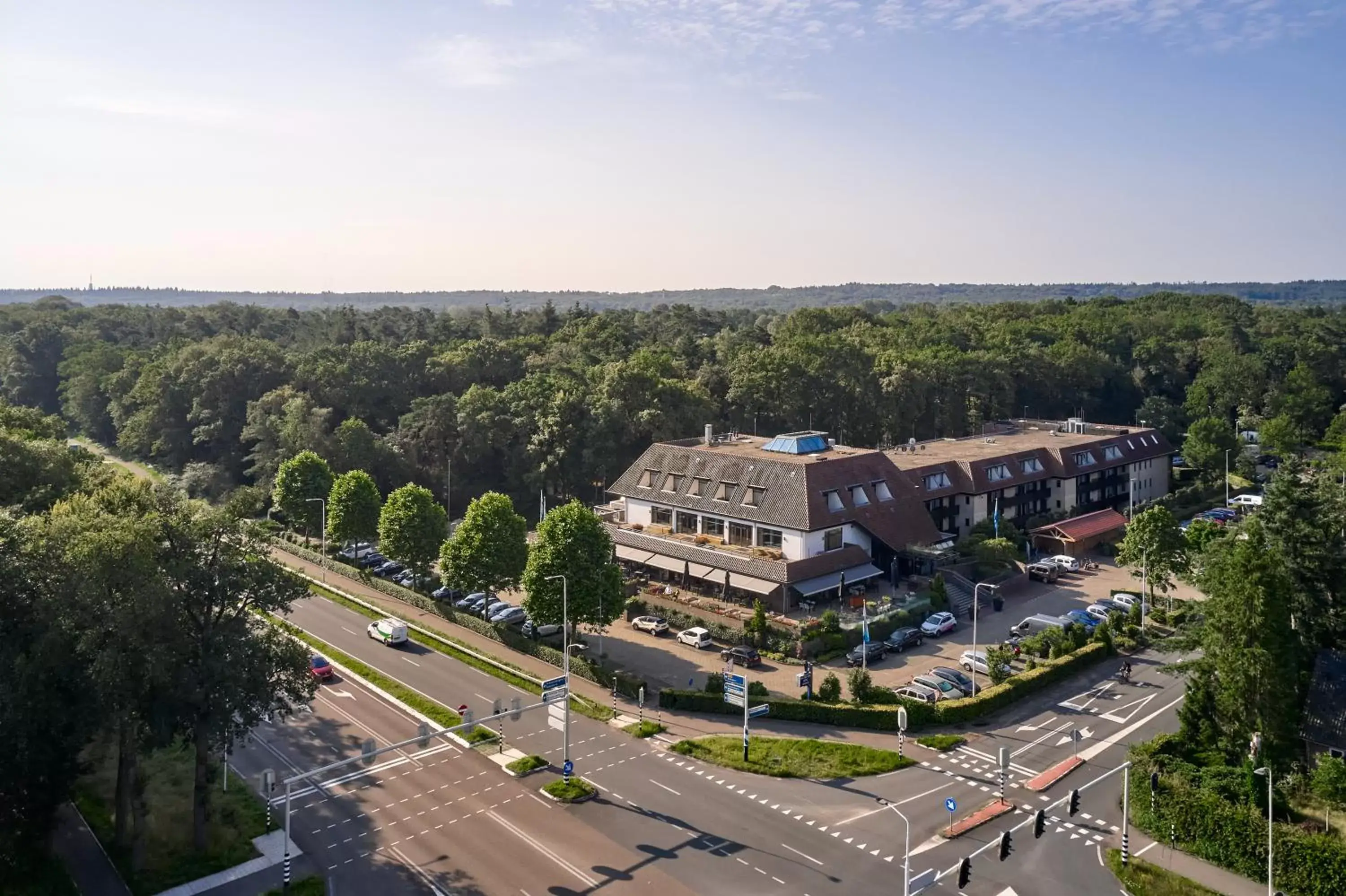 Property building, Bird's-eye View in Van der Valk Hotel Arnhem